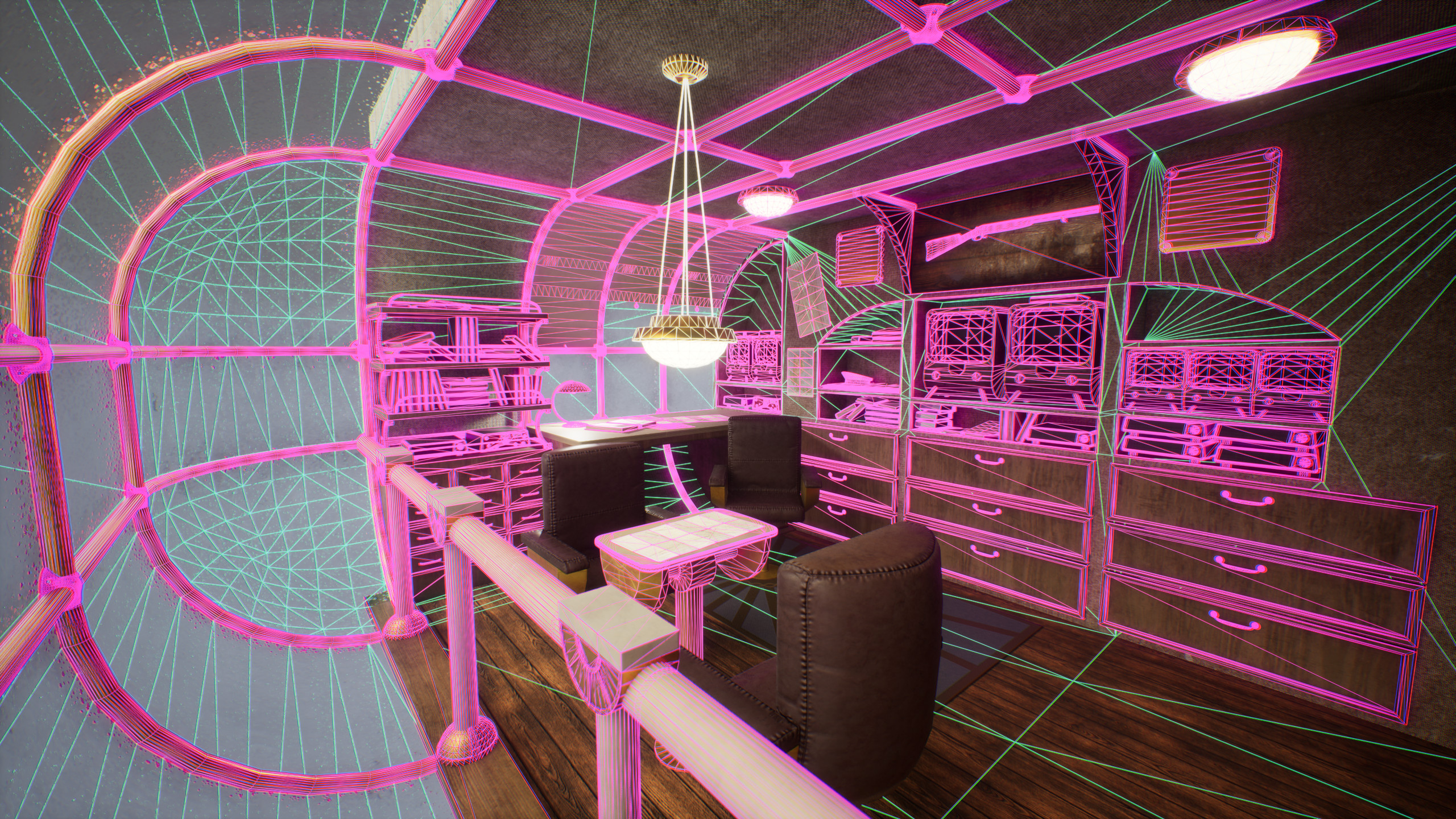 Unreal 5 wireframe