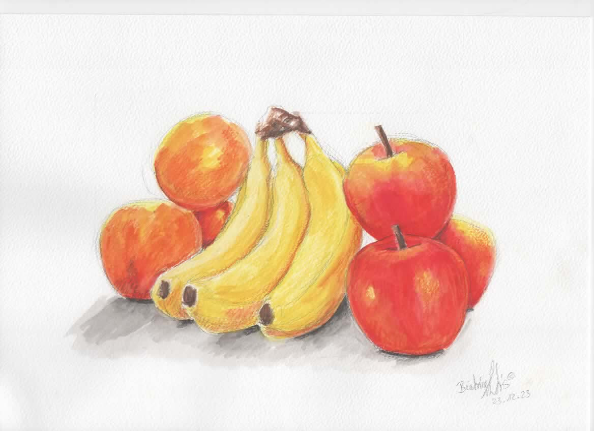 ArtStation Still life Fruits