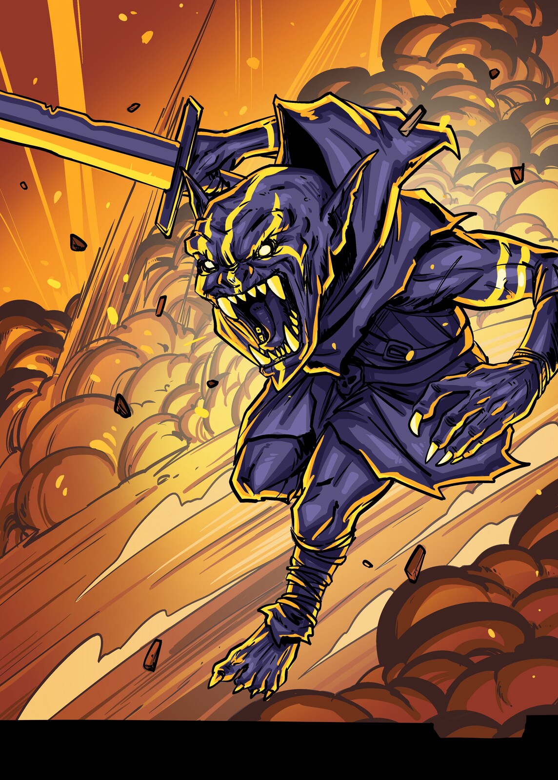 charging goblin