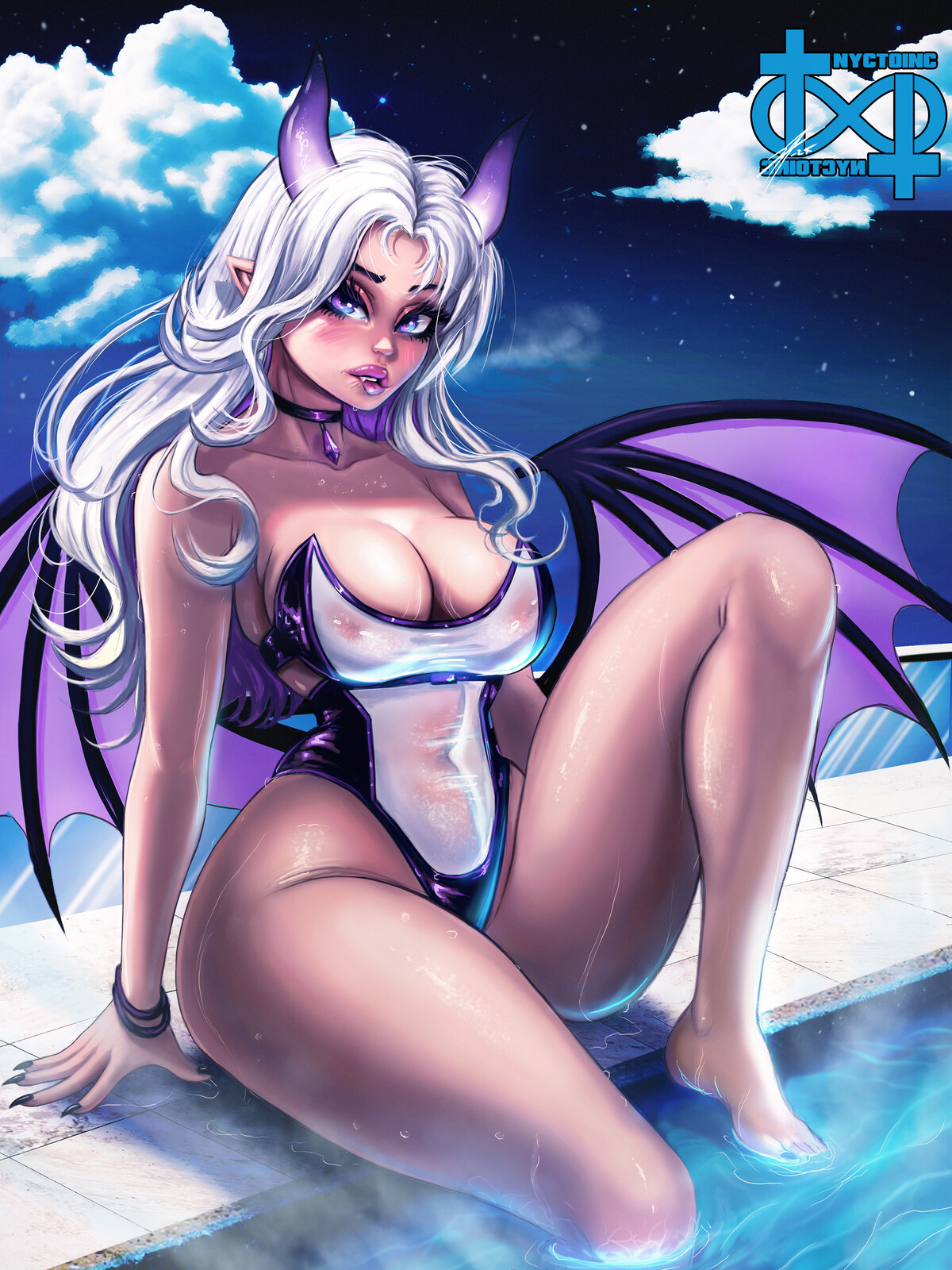 💀⭐️💜 Hottub Succubus 💜🌙💀 