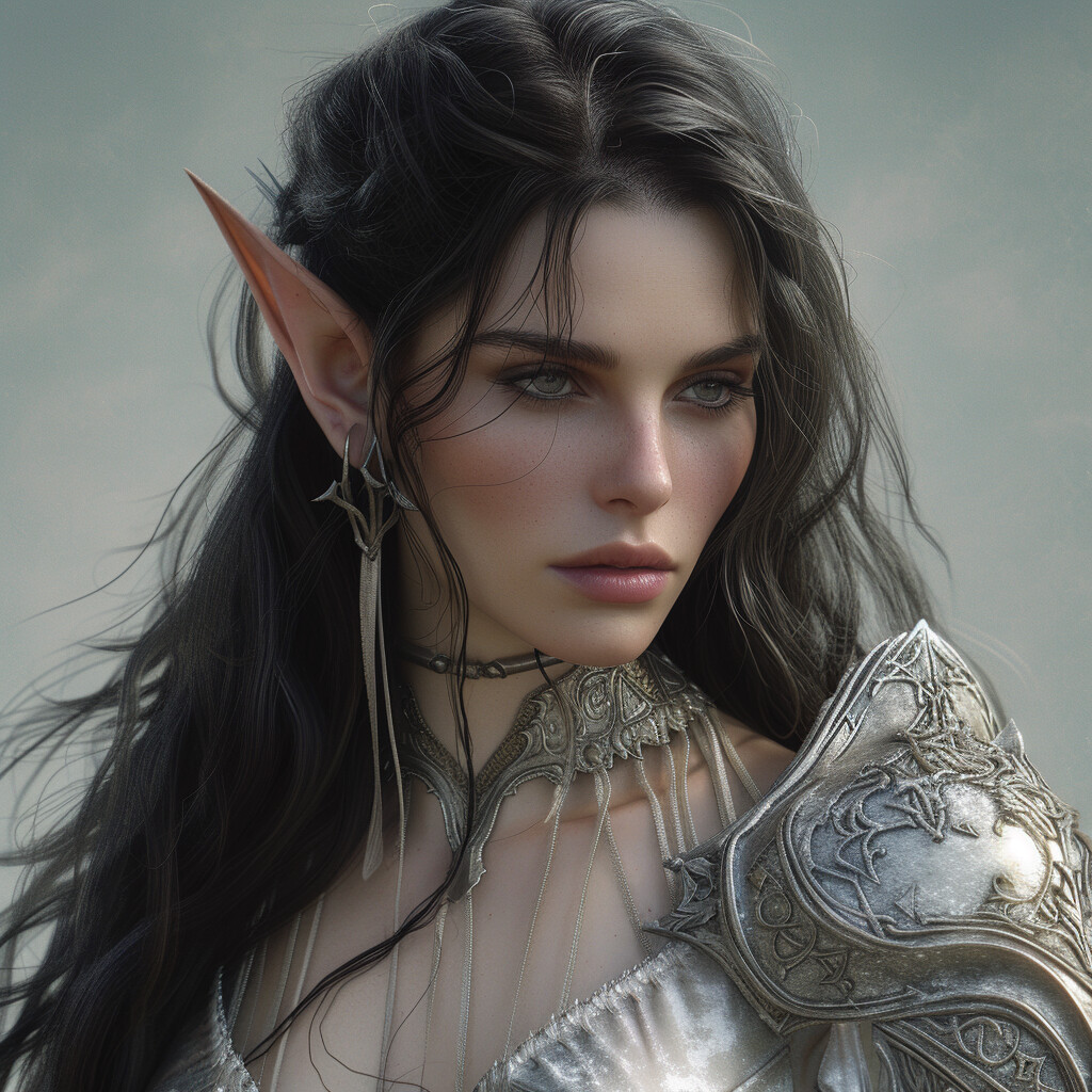 ArtStation - Warrior Nelenes Clan - Female Elves