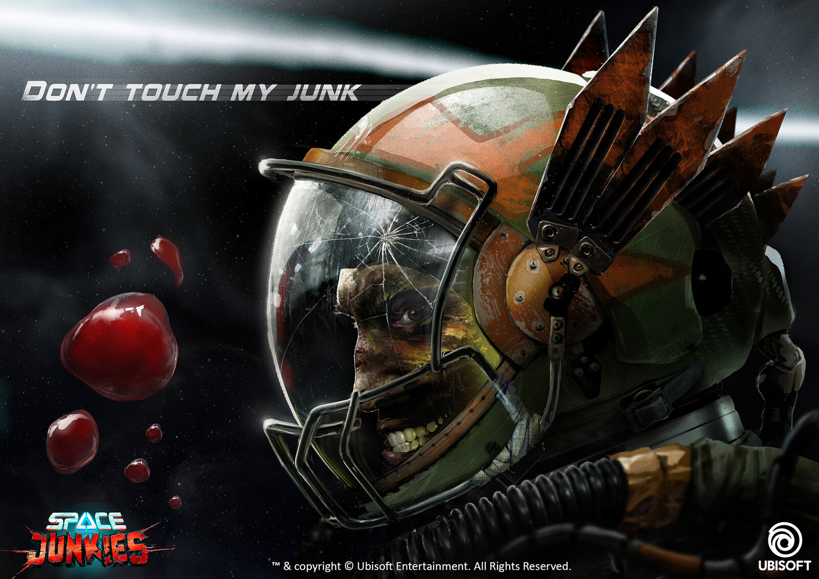 Space Junkies - Helmet Poster 1