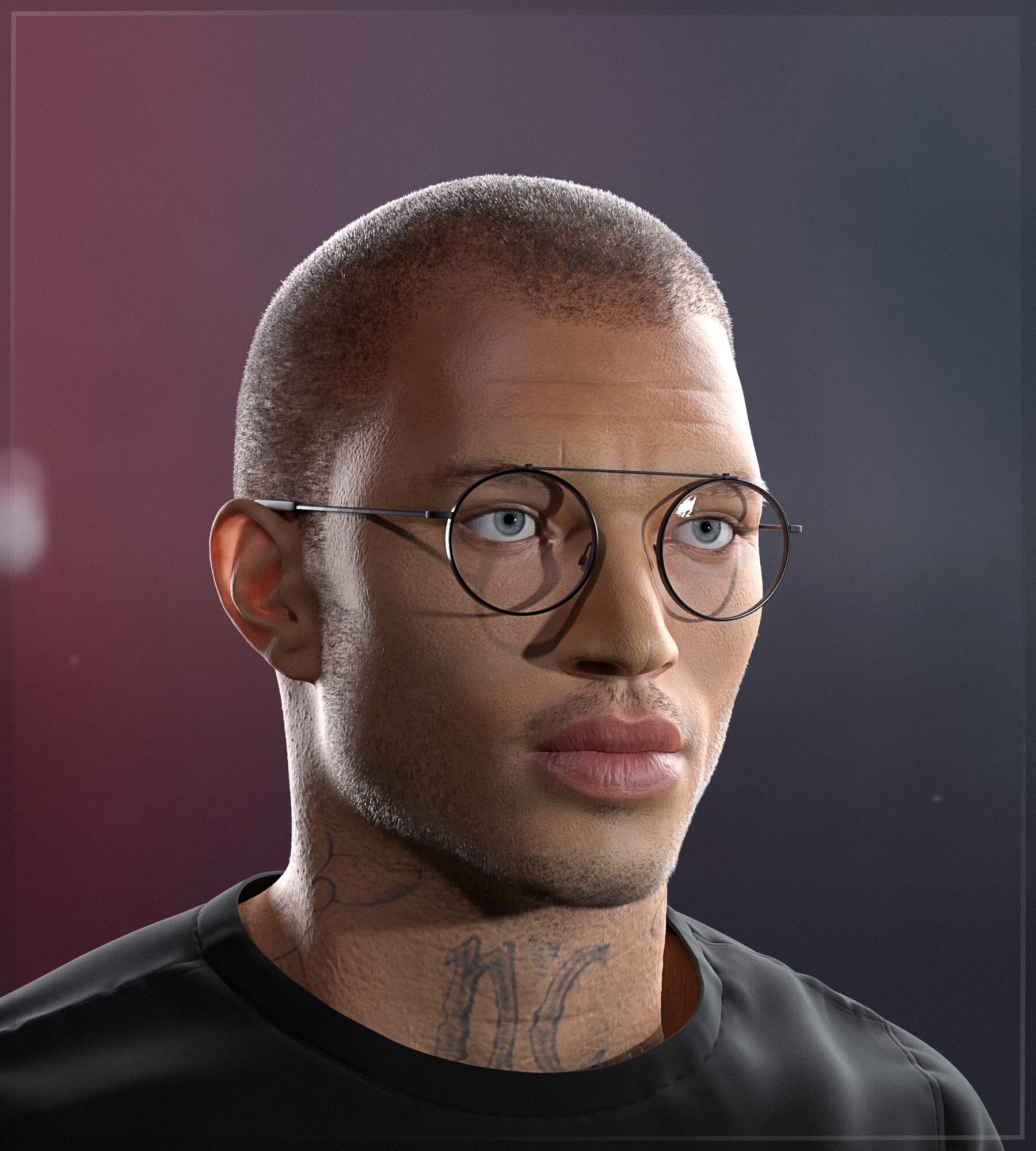 ArtStation - Jeremy Meeks, image size:1800x2000