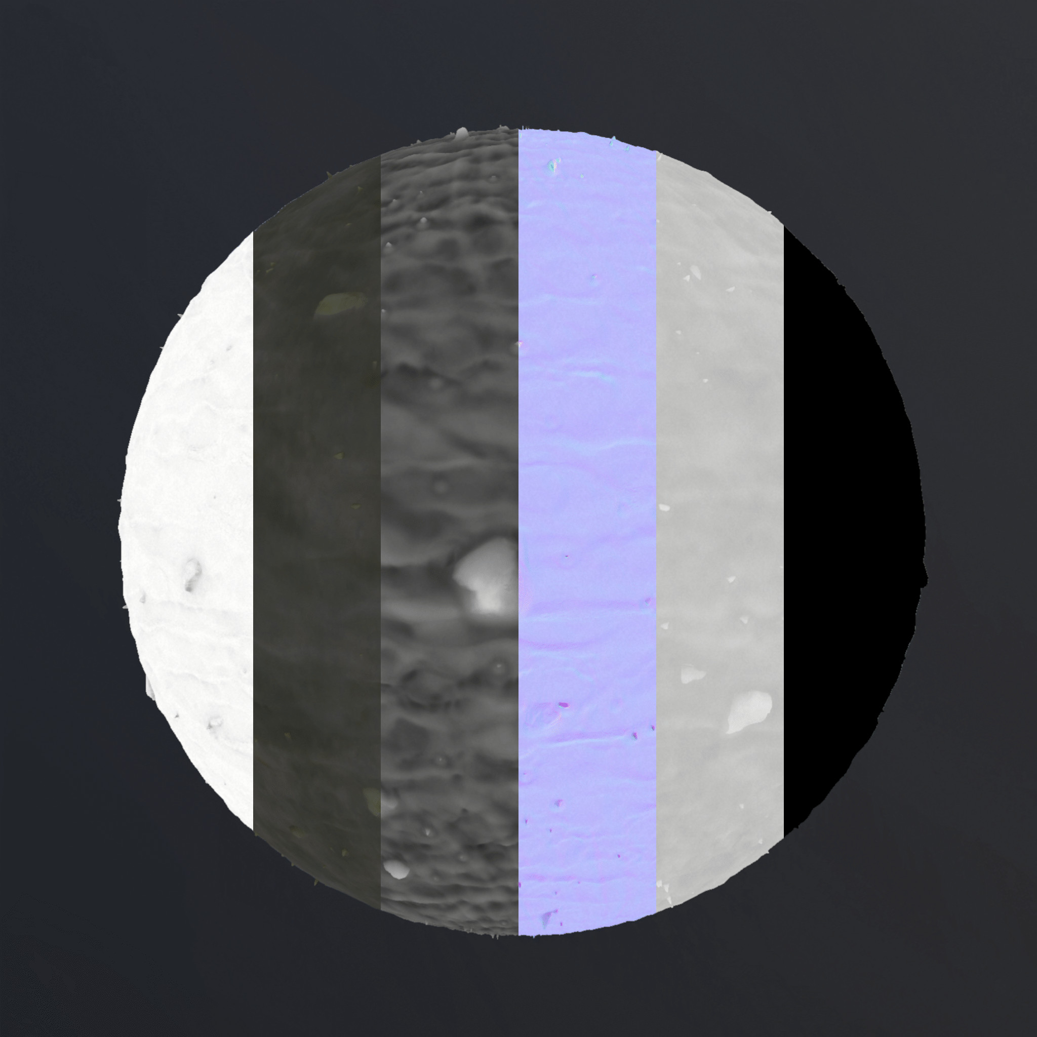 Rocky Sand Material Variation 3 Maps