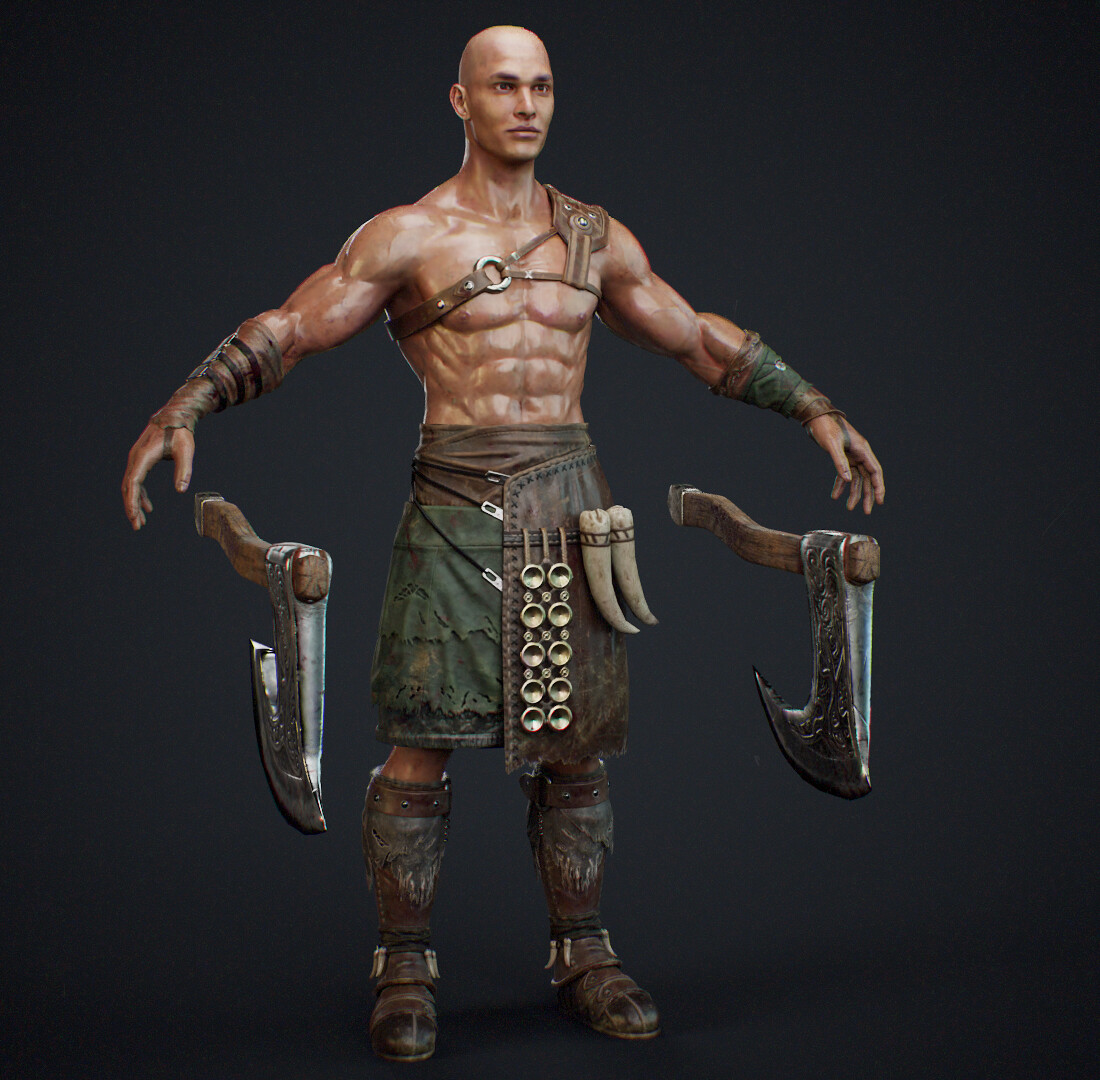 Screenshot from Marmoset Toolbag.