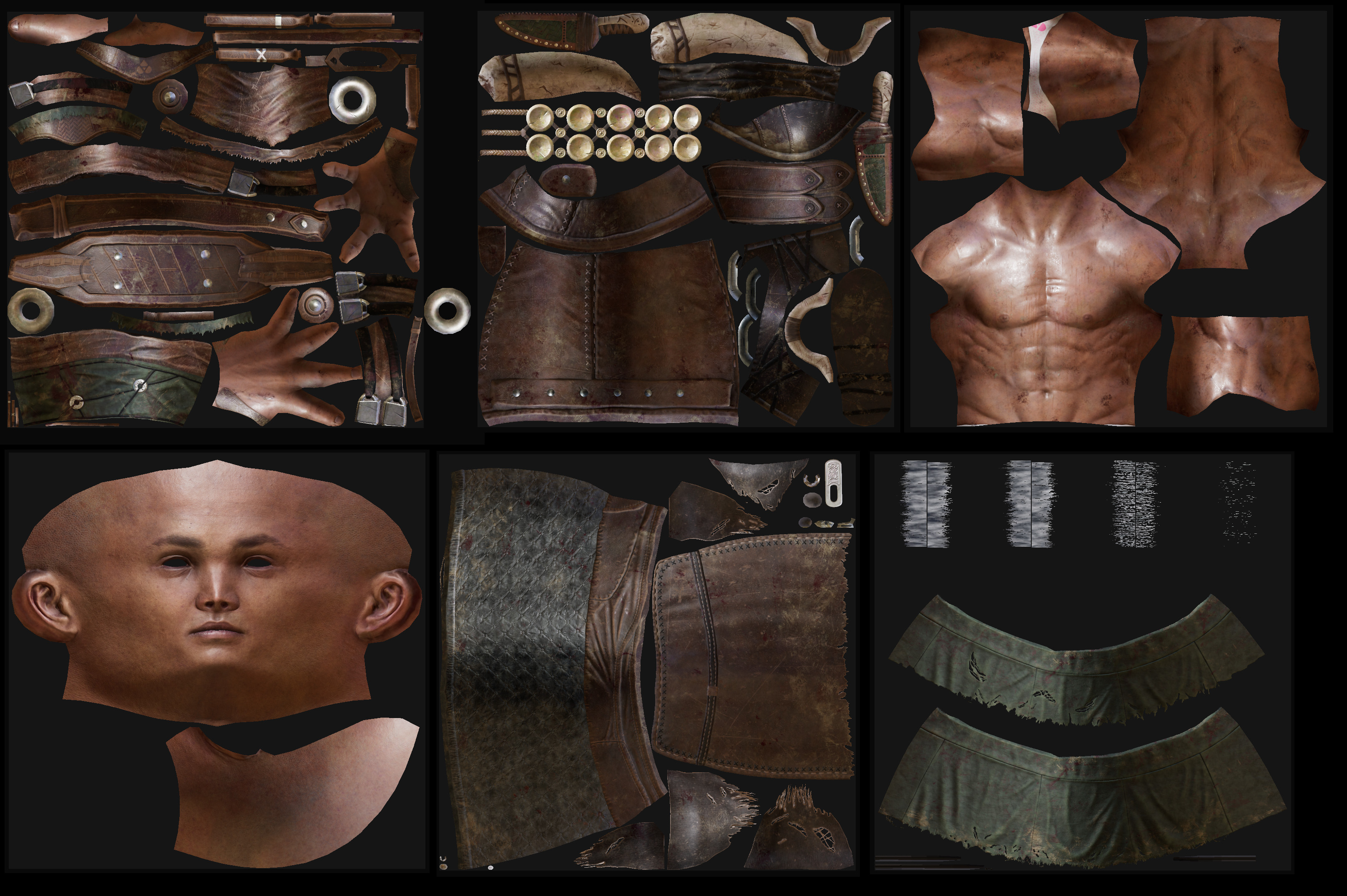 The UVs are not quite as optimised as I would have liked. I think it's due to a bad organization in my workflow, something I will keep in mind in future projects