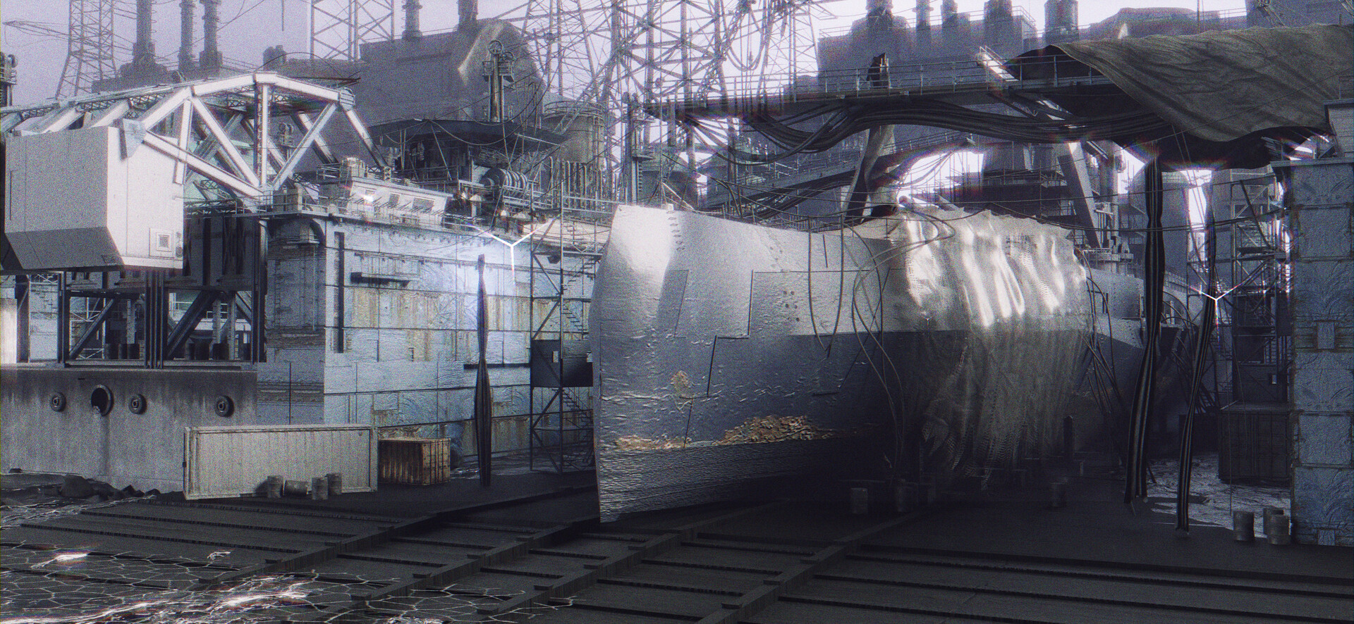 ArtStation 小港口练习