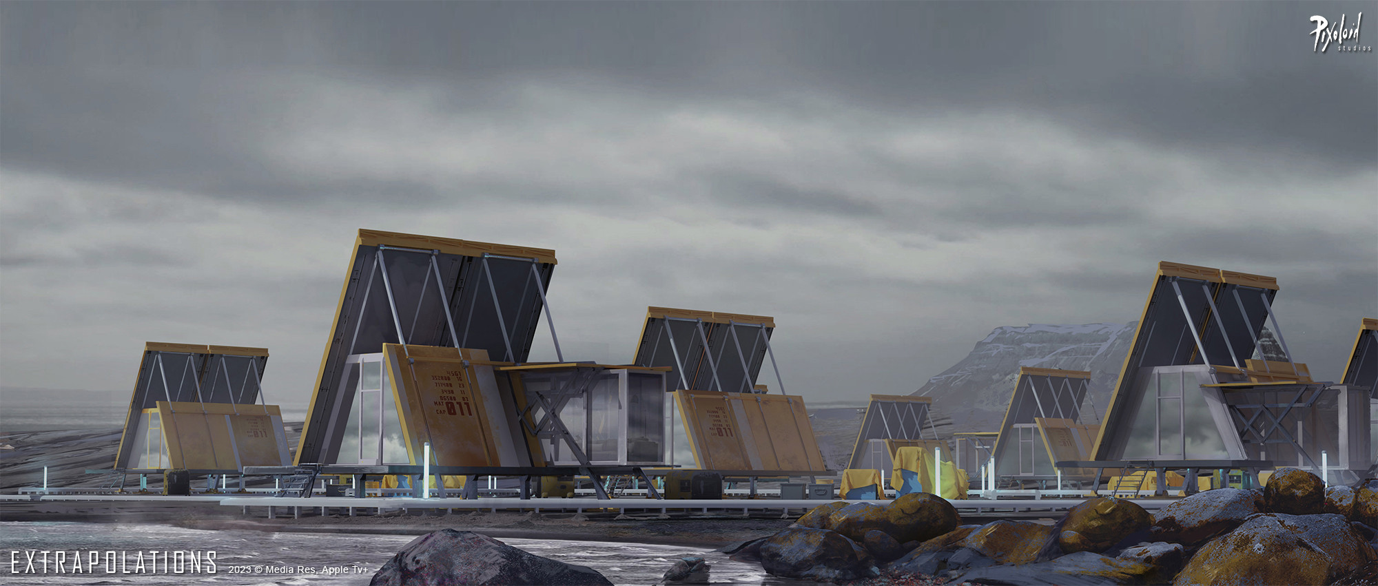 Pixoloid Studios Franz Josef Land Temporary Houses