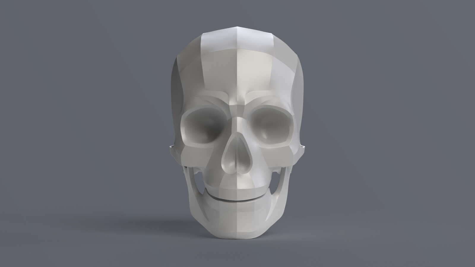 Planar Skull - zbrush