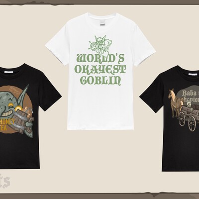 Worlds Okayest Potter T-Shirt Worlds Okayest Potter T-Shirt