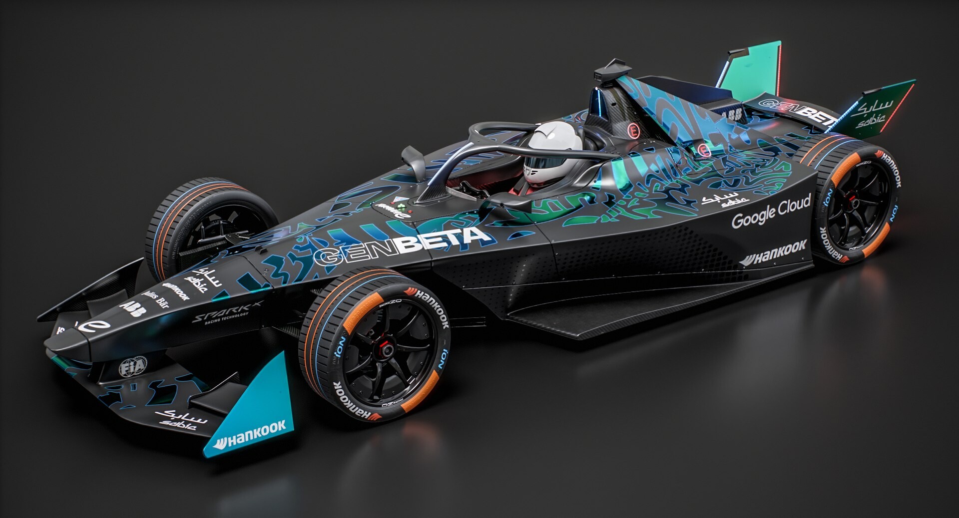 ArtStation GENBETA Formula E Season 2025 Show Car PBR 3D model