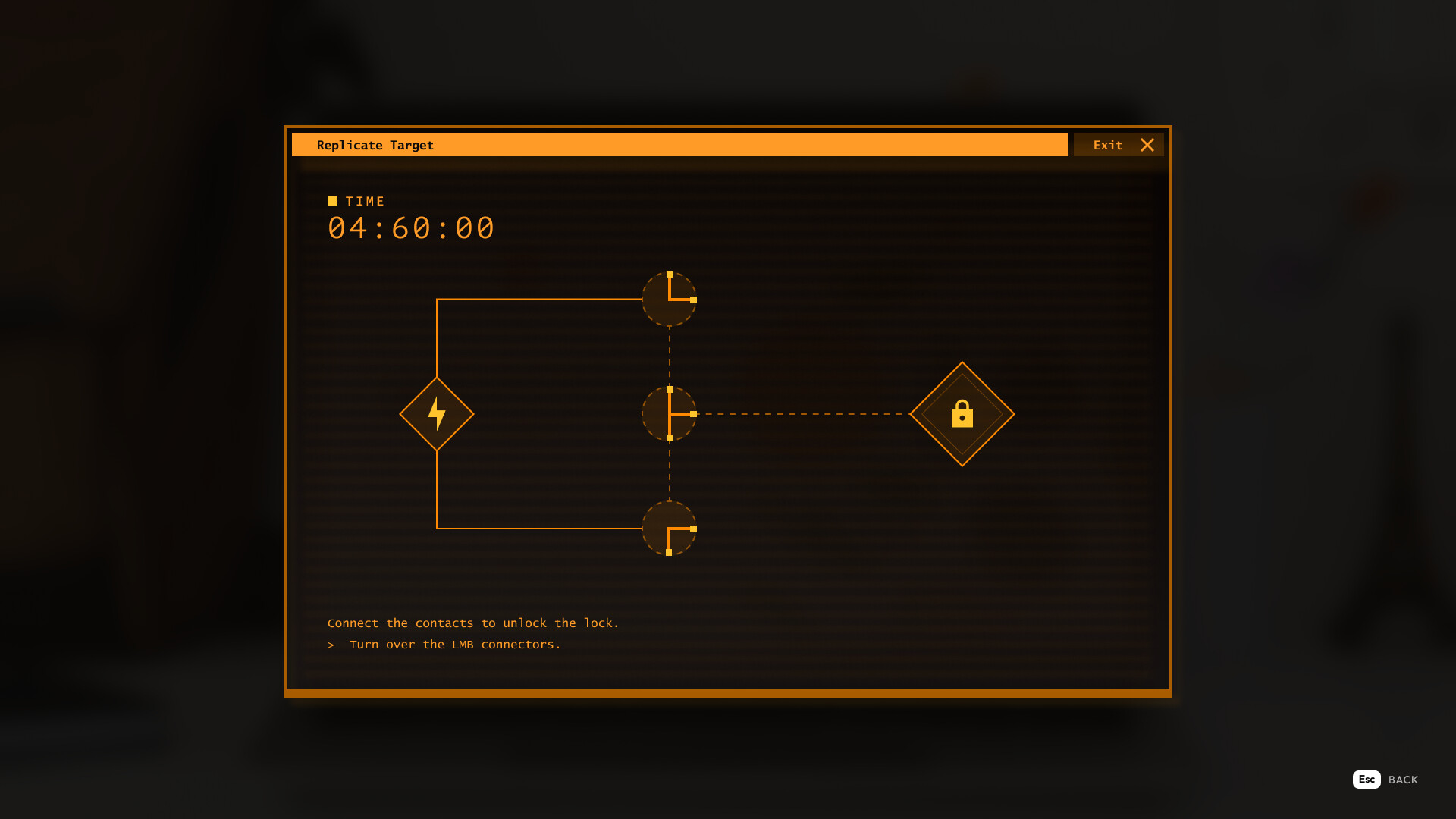 Nina Pykhtina - Hacking mini-game UI design - Helix Game