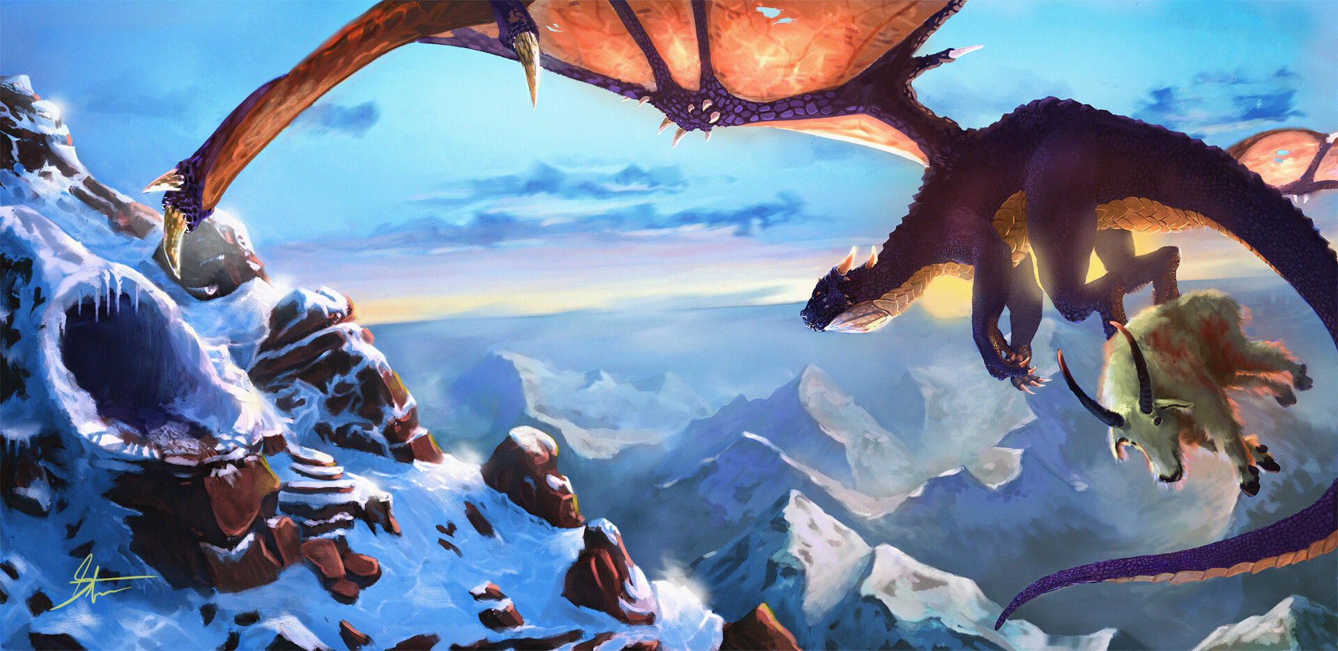 Artstation dragon den