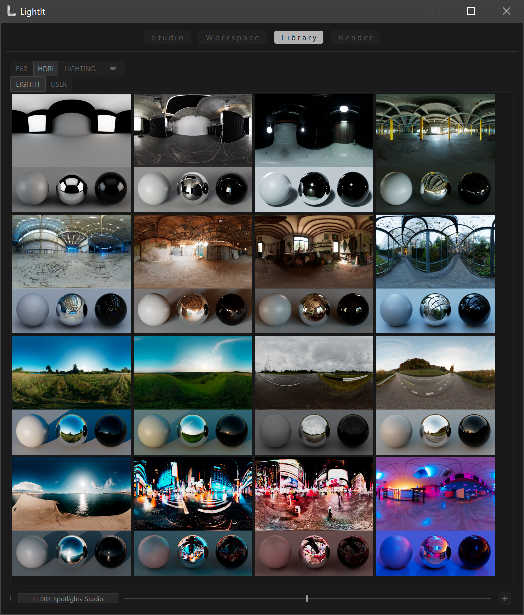 HDRI Library 