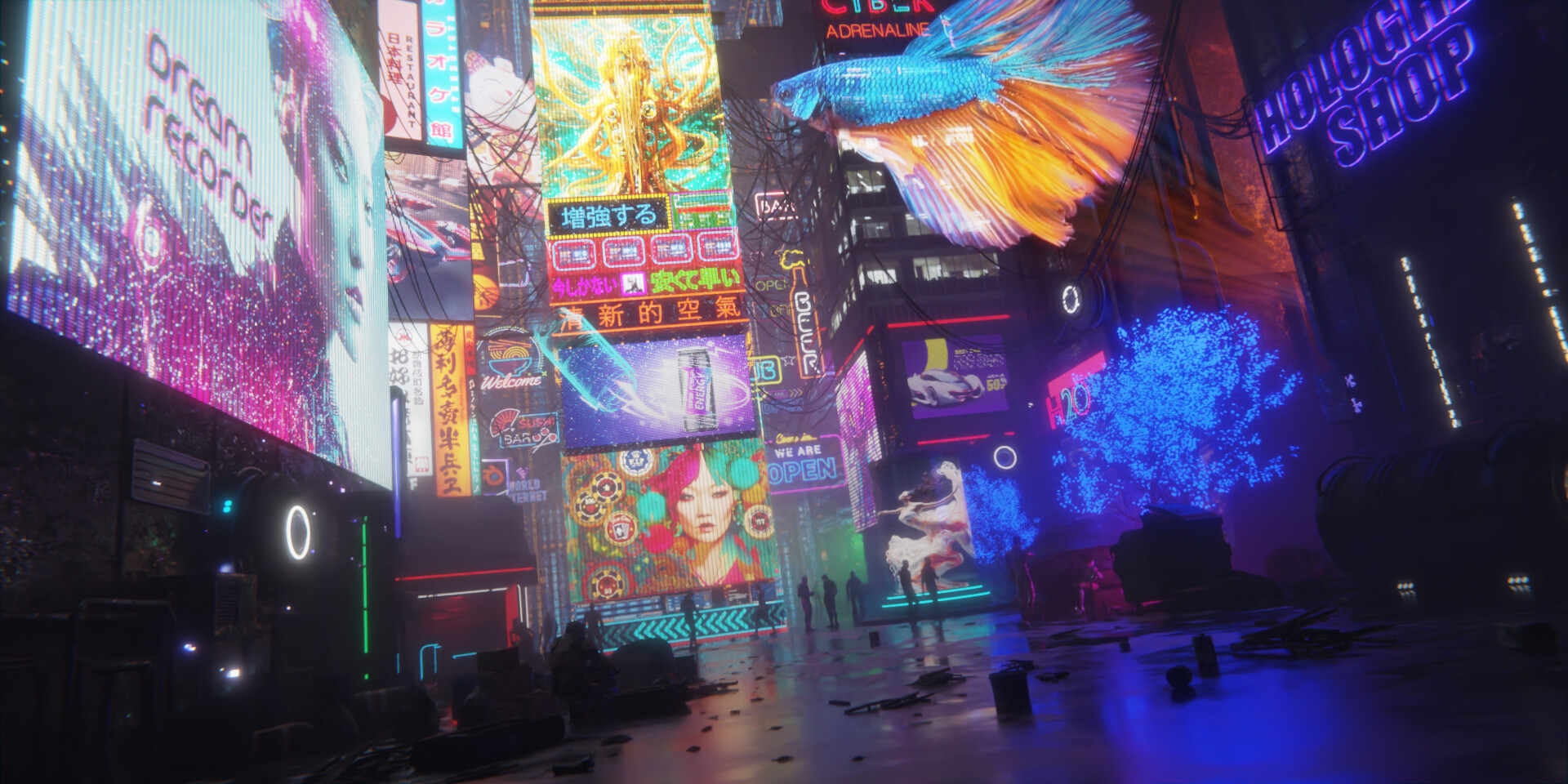 ArtStation - Cyberpunk NeoTokyo