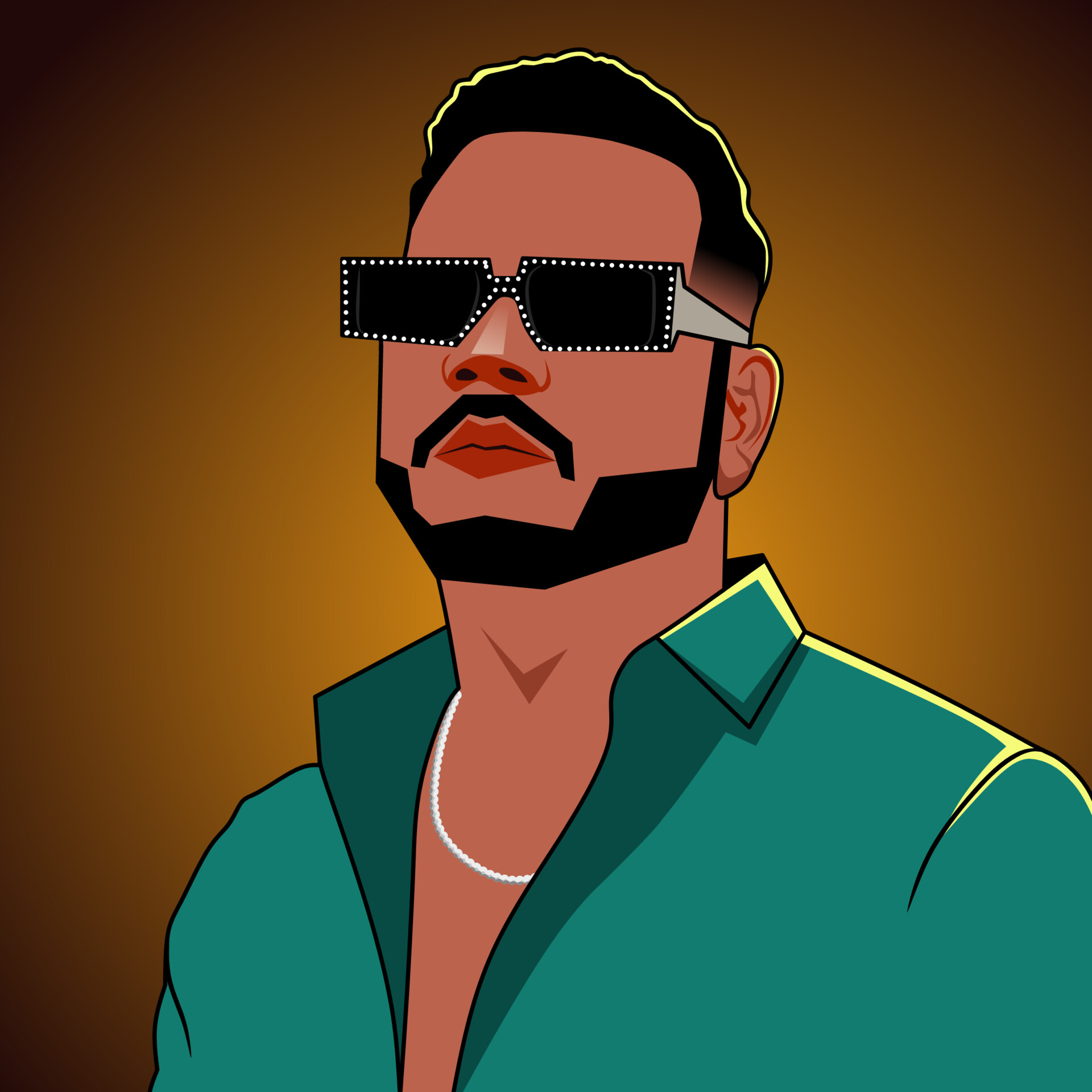 ArtStation - king Indian rapper