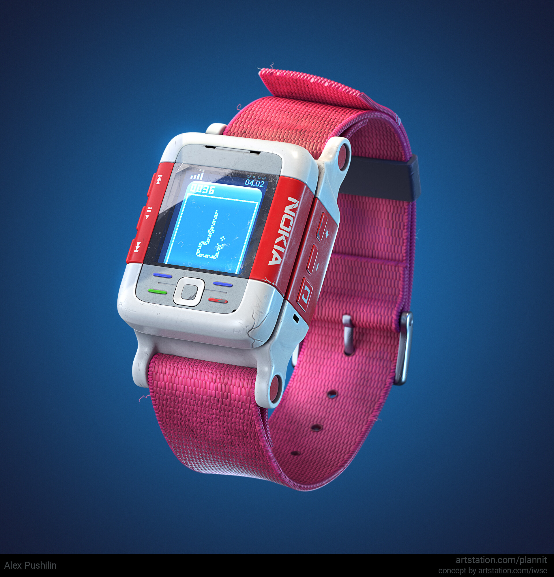 ArtStation Nokia smartwatch