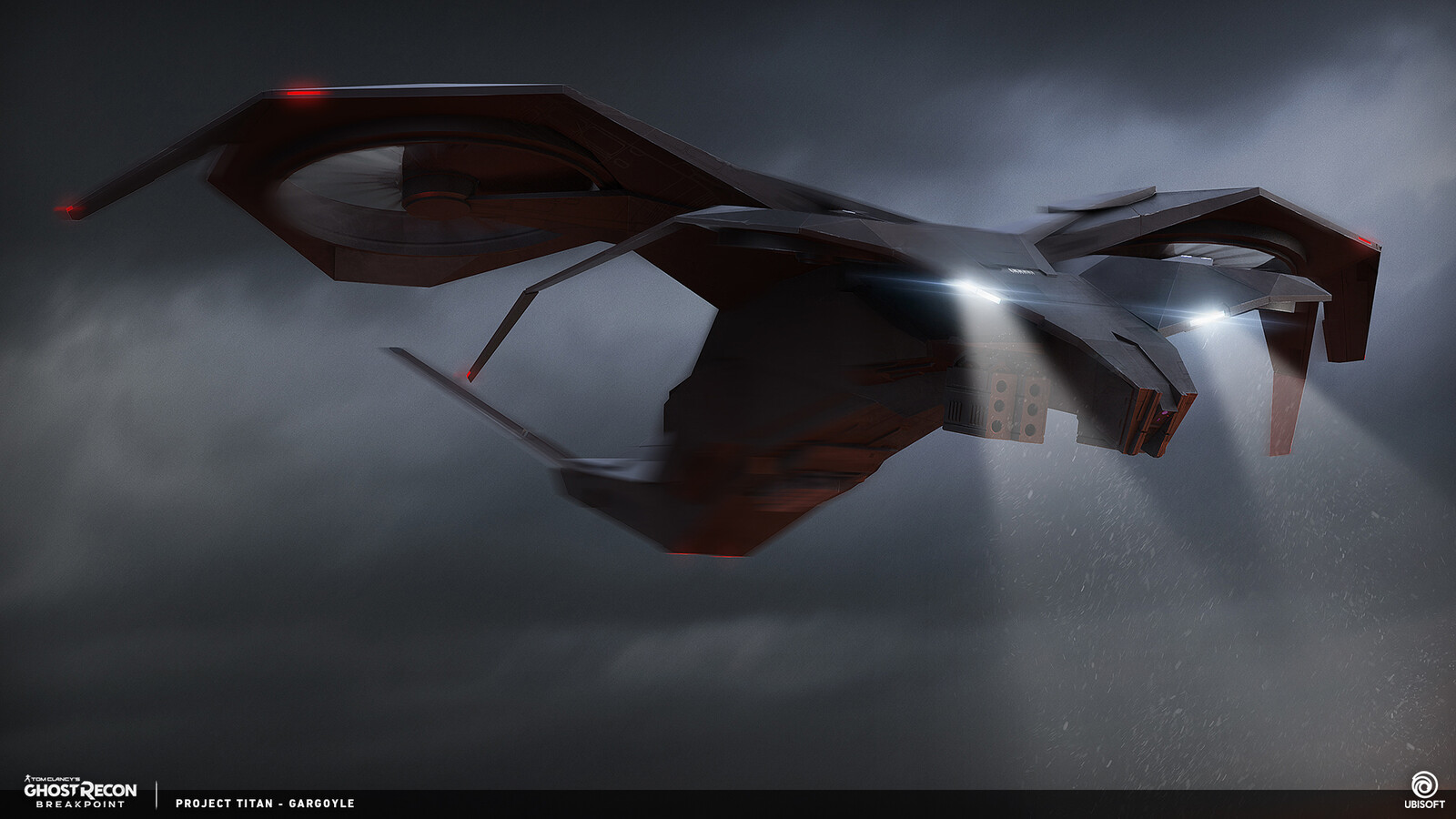 Ghost Recon Breakpoint - Gargoyle drone design
