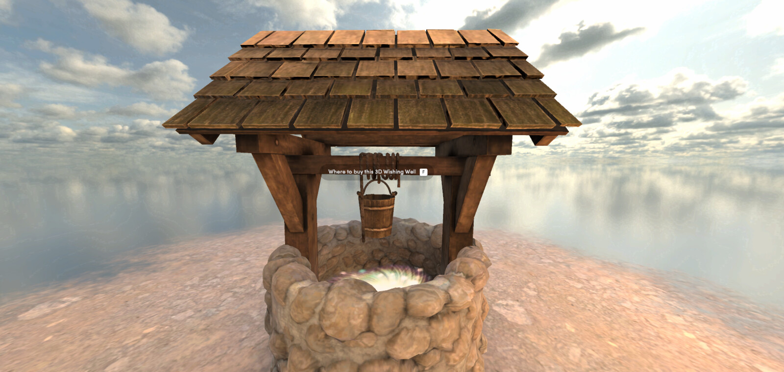 Wishing Well - Interactive first person view at https://www.spatial.io/s/Interconnect3D-Wishing-Well-65c008324f5748f39bd0dbda
