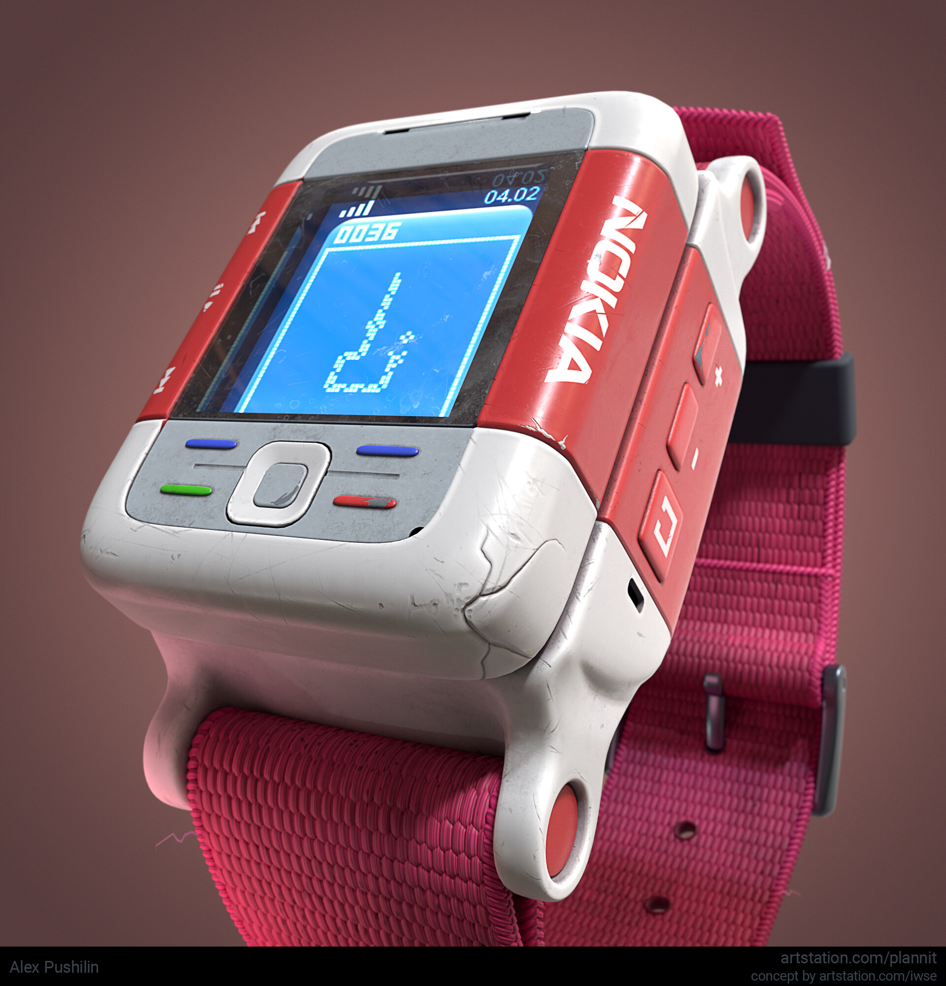 ArtStation Nokia smartwatch