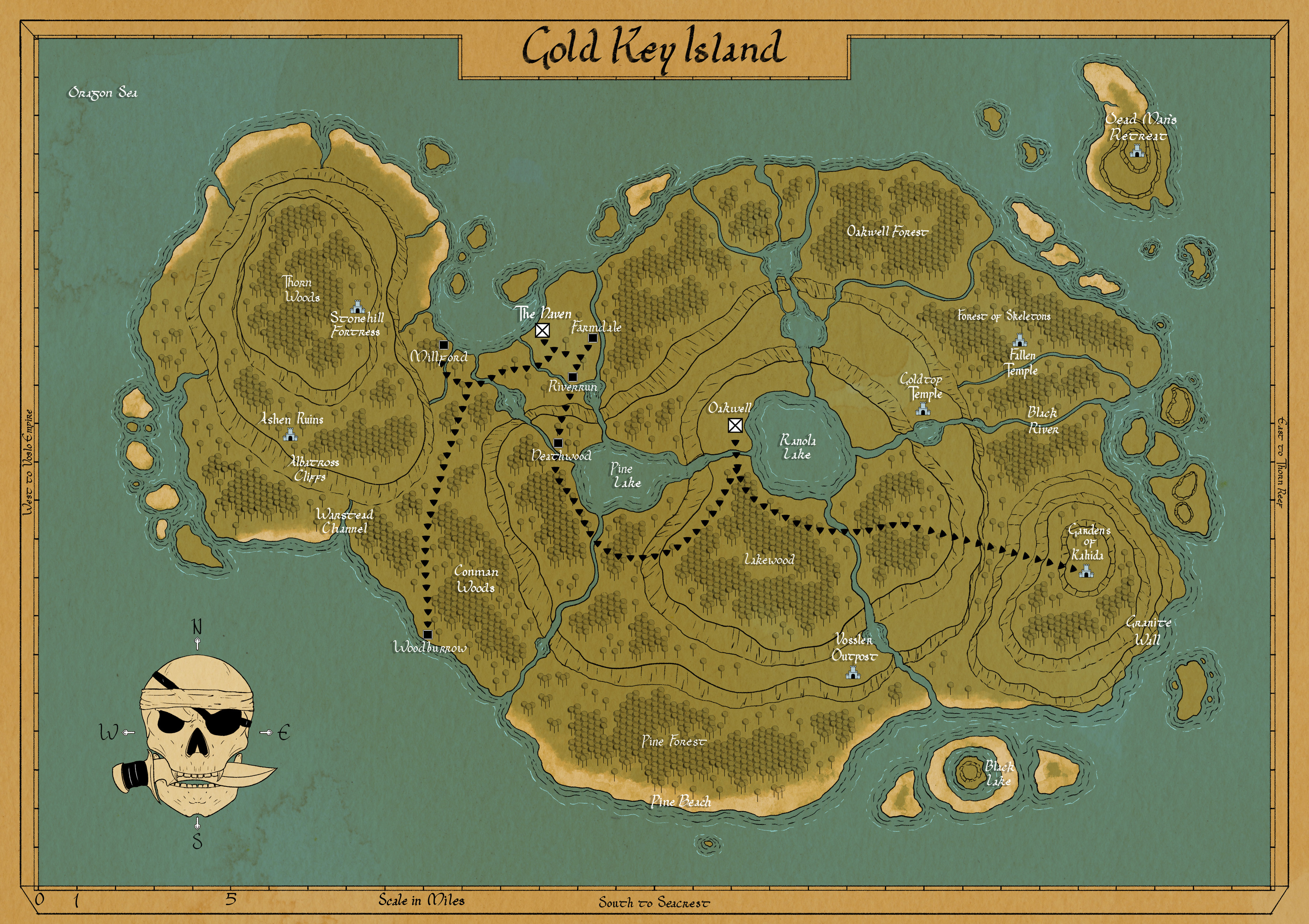 The Pirate Island of Gold Key