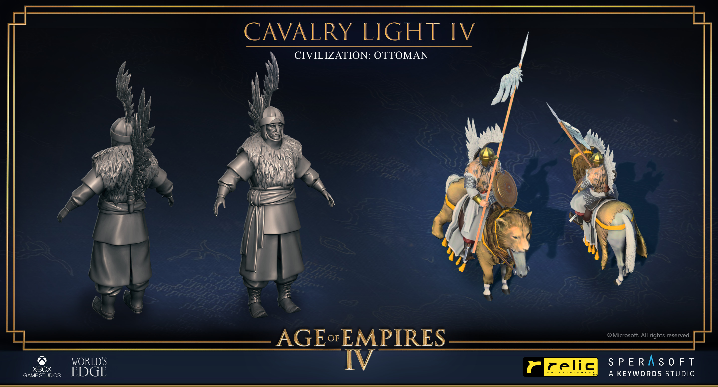Vladimir Borisov Age of Empires IV. The Ottomans civilization units