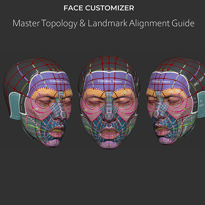 Face Customizer - Master Topology & Landmark Alignment Guide