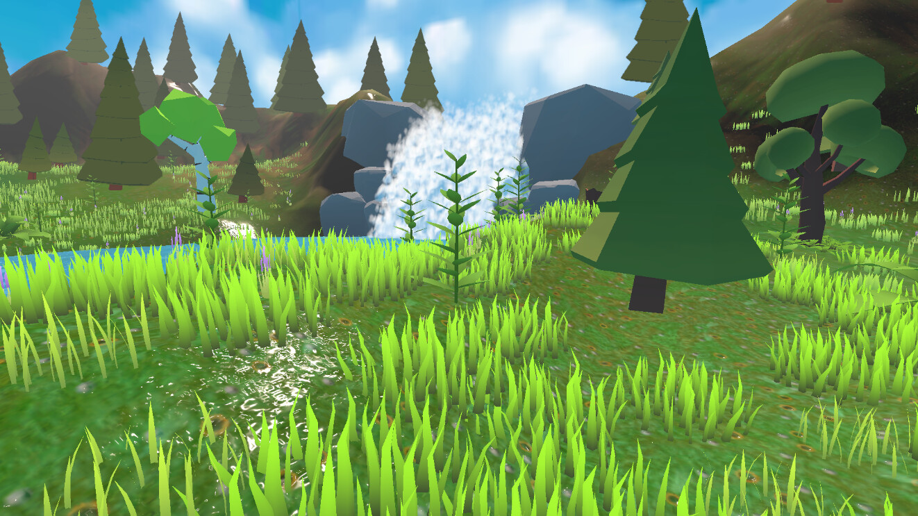 ArtStation - Low Poly Forest