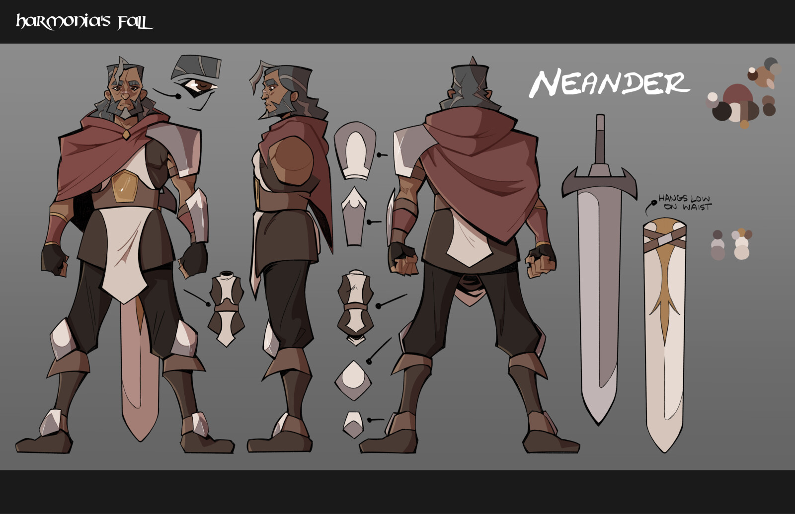 Harmonia's Fall - Neander Character Sheet