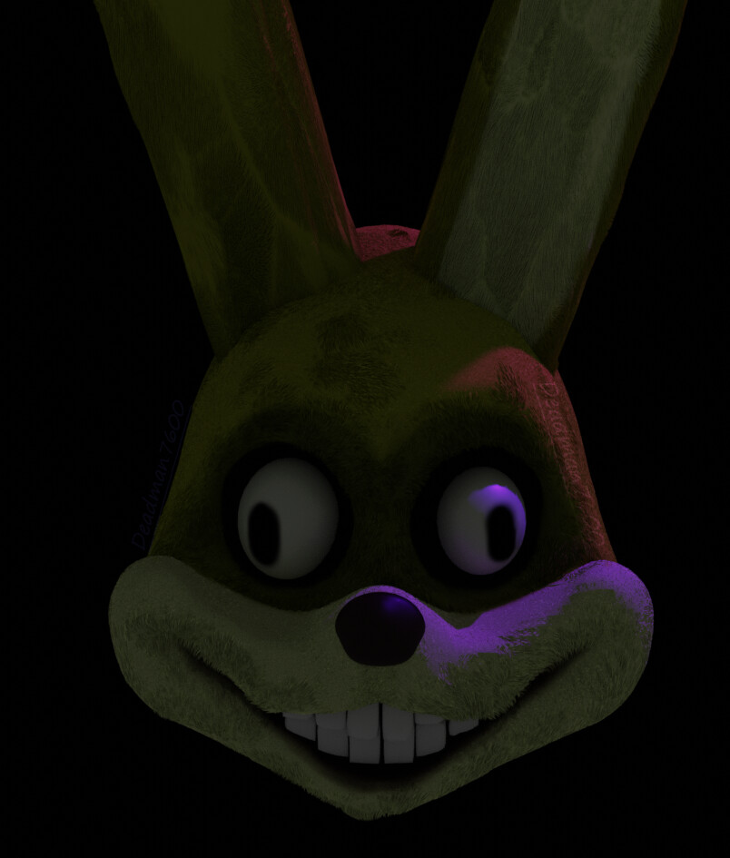 ArtStation FNAF 3D fanart work