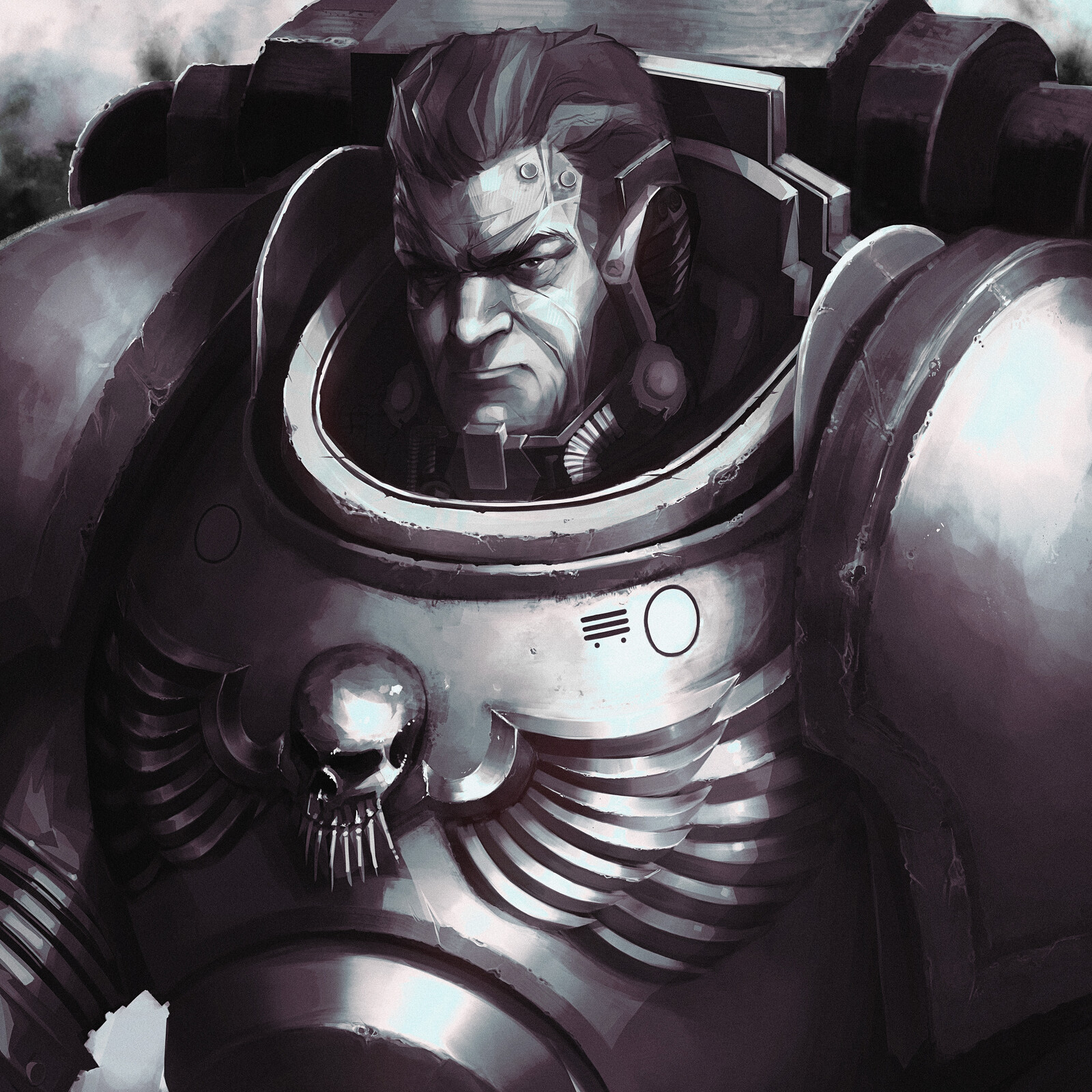 Space Marine Portrait