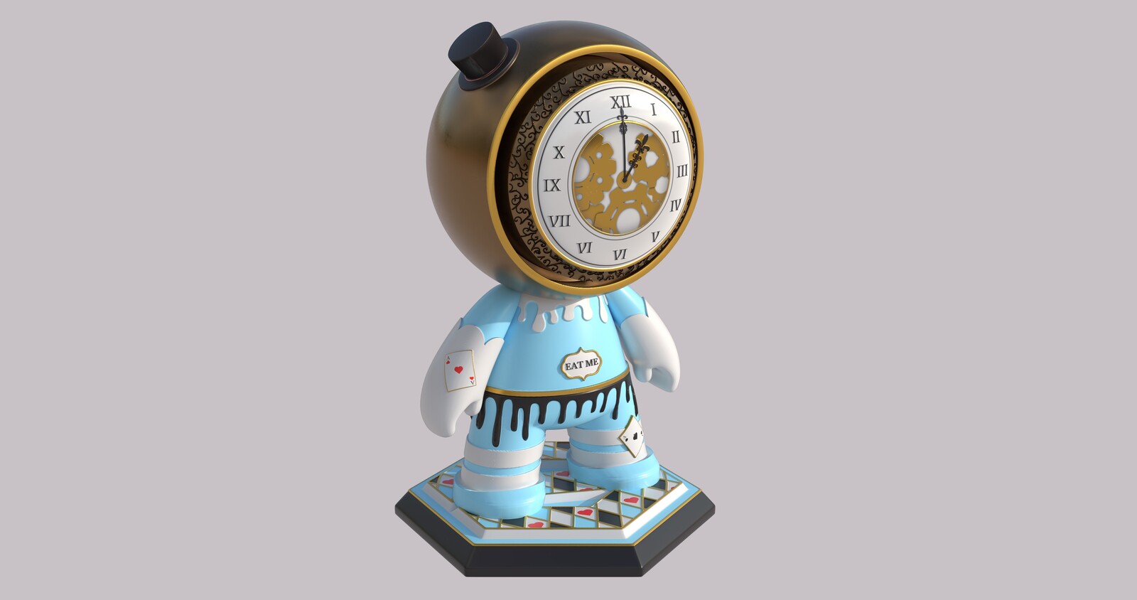 Meet Mat 3 - Alice in Wonderland texture