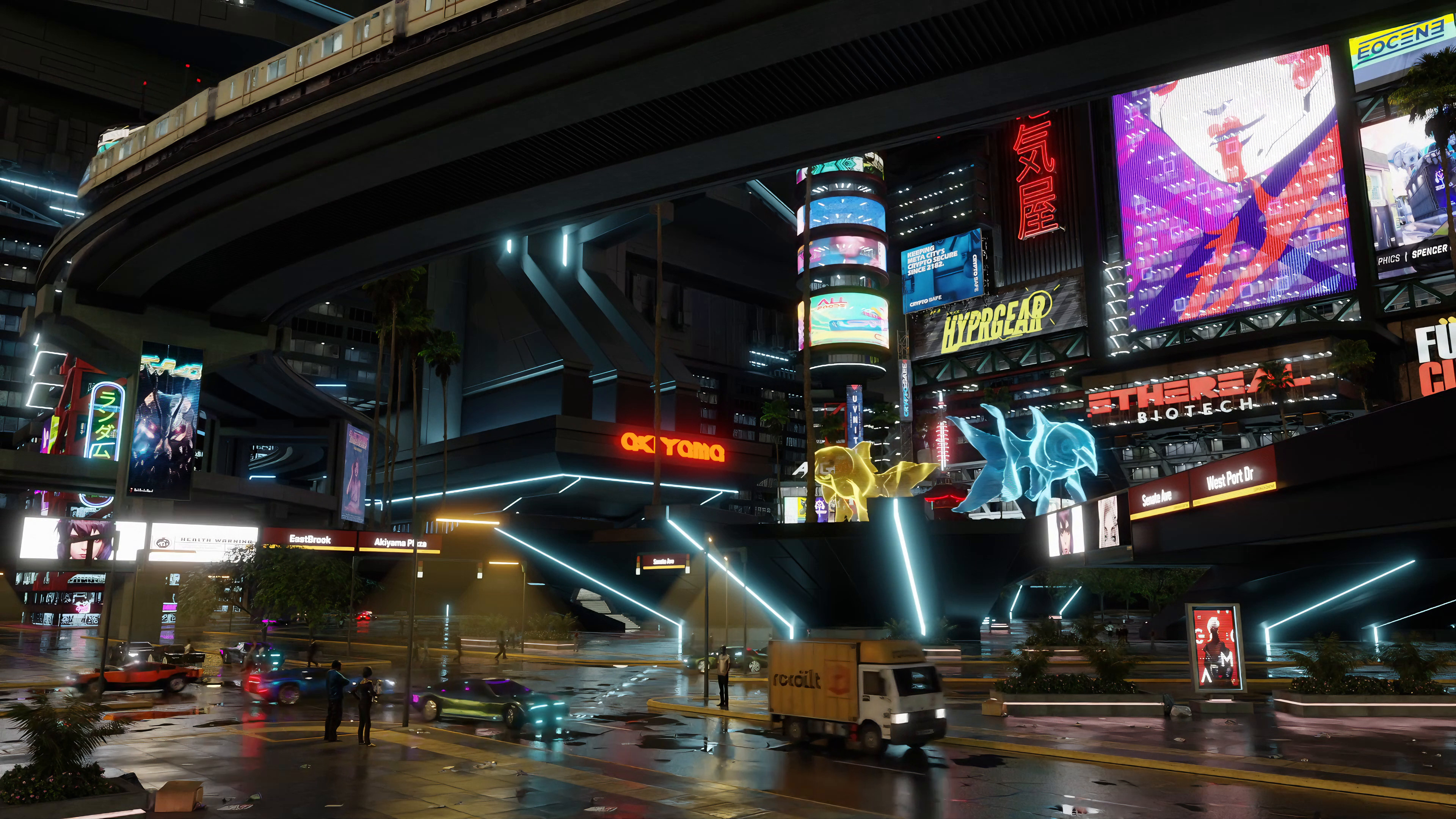 Víctor Navarro - Light CIty - A Cyberpunk 2077 inspired Environment