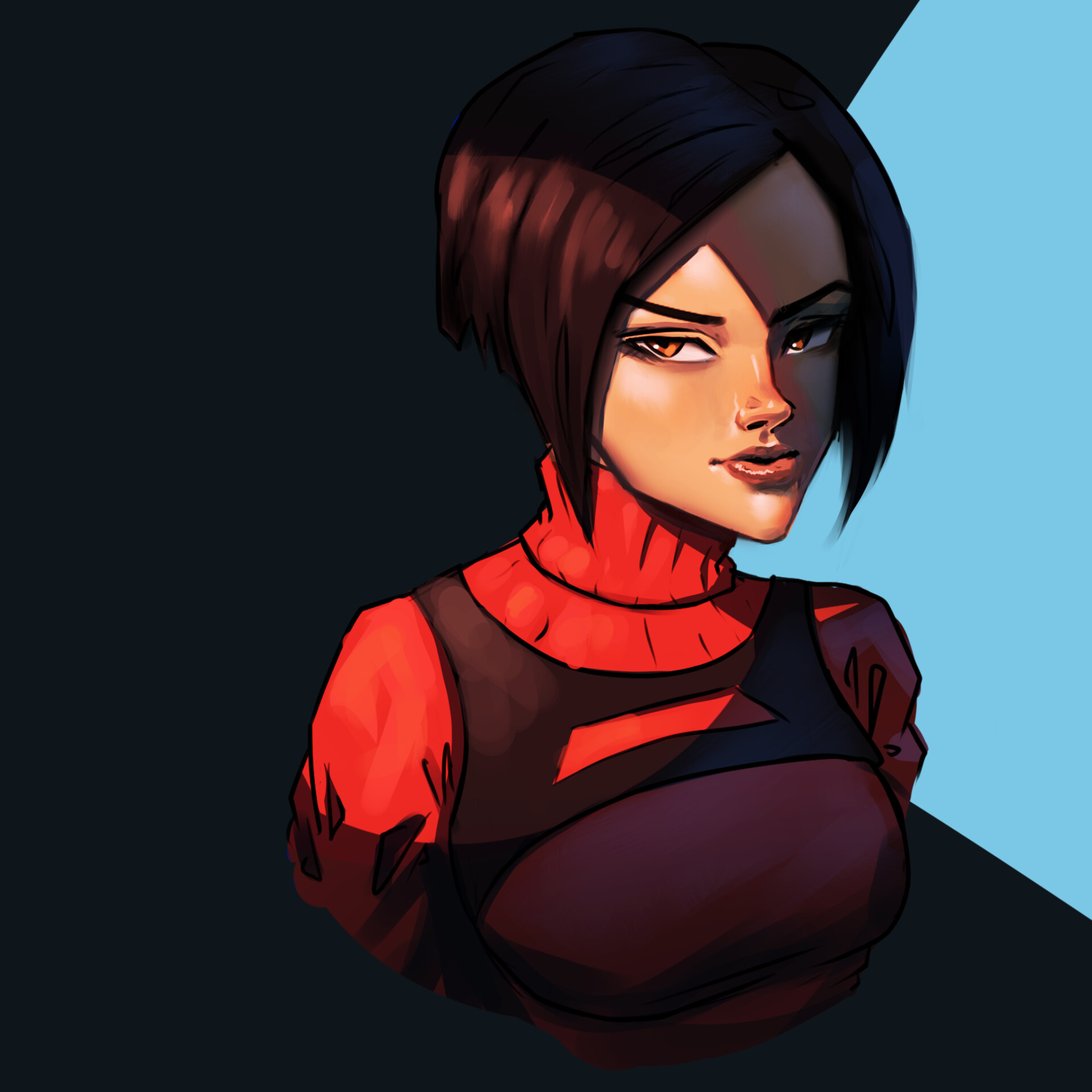 ArtStation - Spot Light on Ada Wong