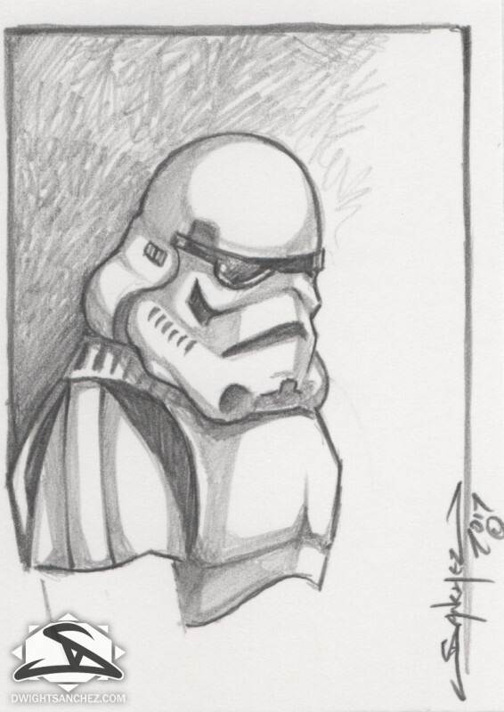 Sketchcard - Stormtrooper