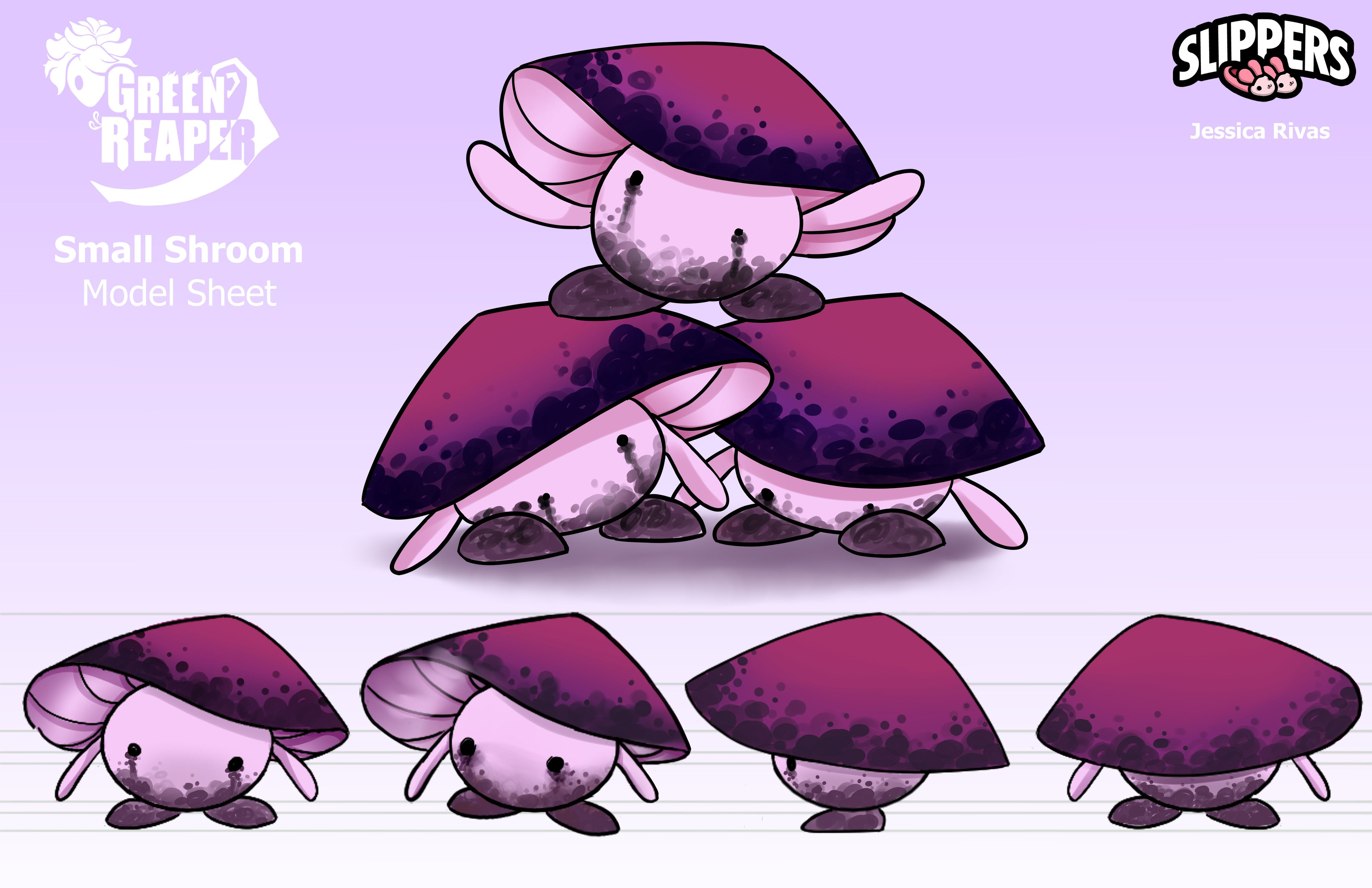 Small Shroom Concept sheet