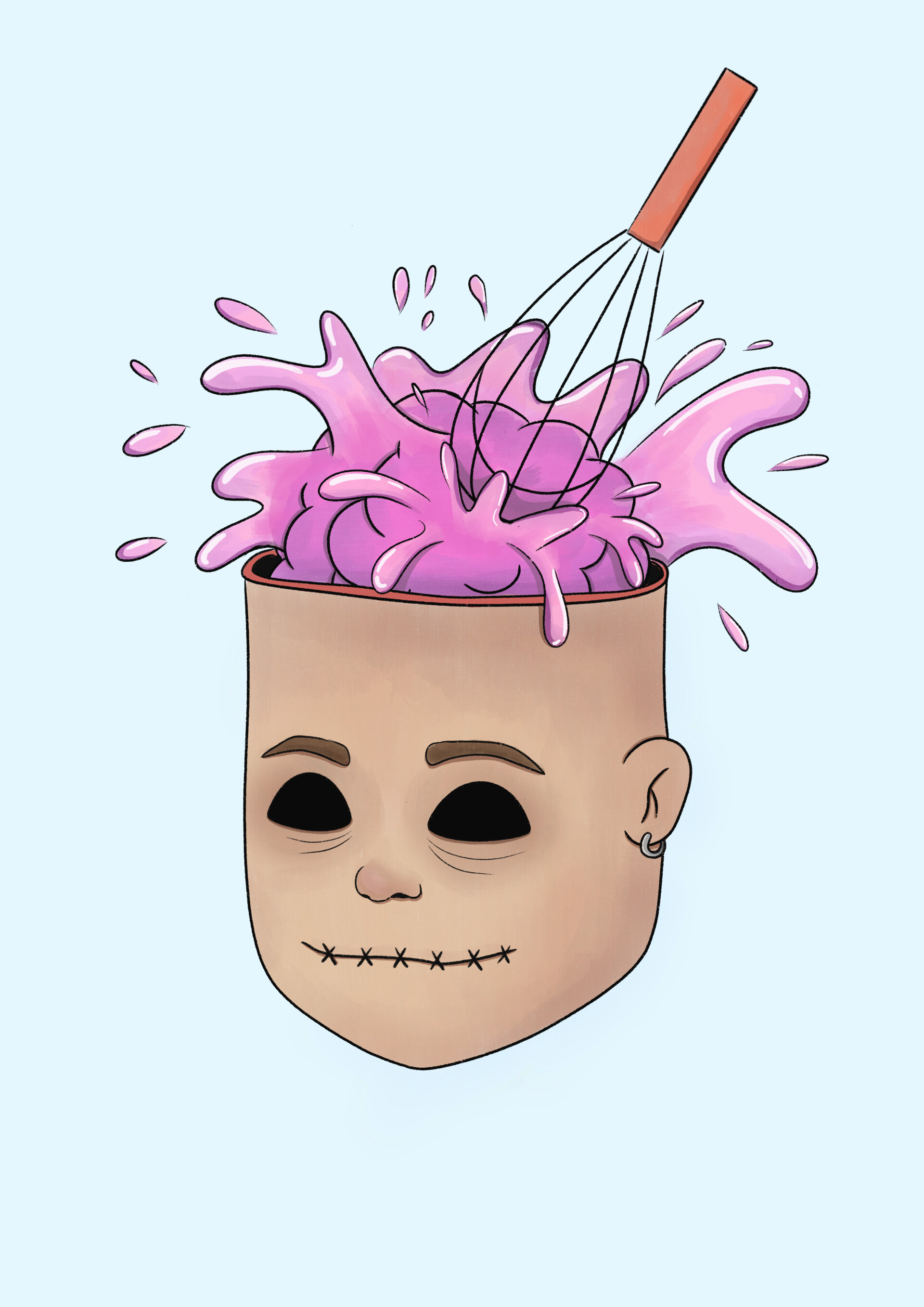 ArtStation Scrambled Head