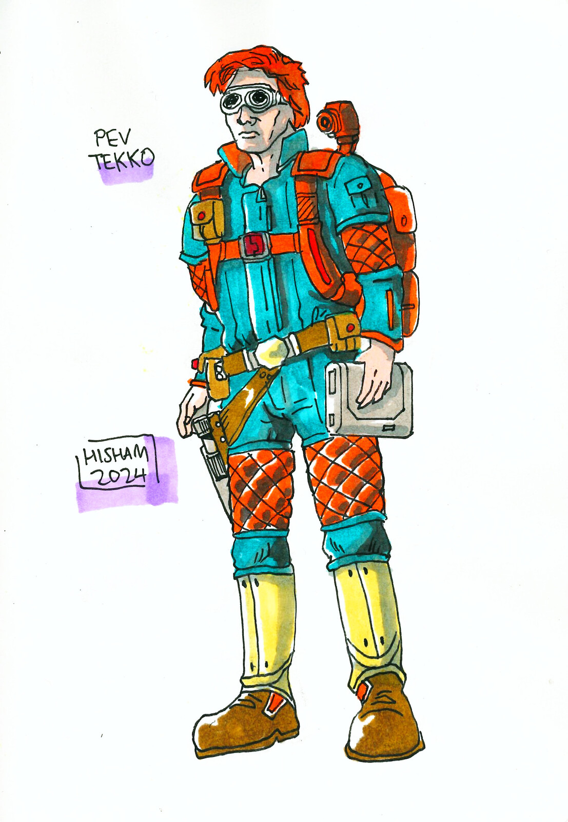 Pev Tekko, technician
