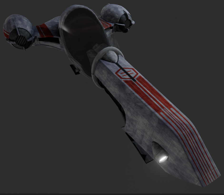 ArtStation Clone Wars Freeco Speeder