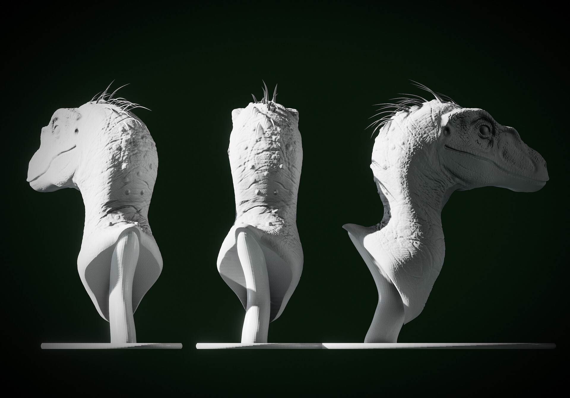 Marine - Tsukioreo - JP3 Raptor Bust with Nomad