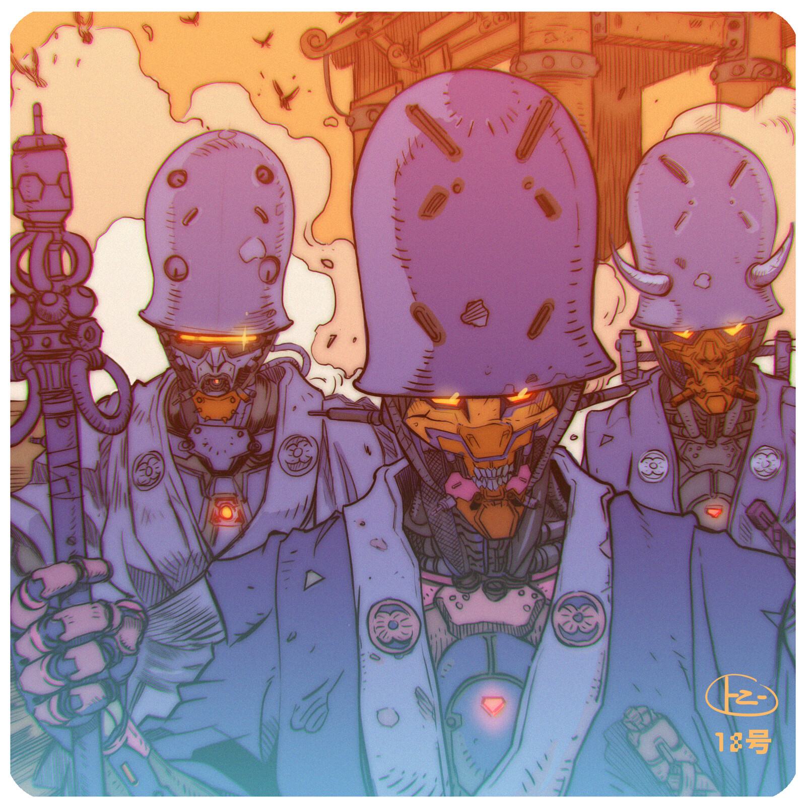 Cyberfunks Season 1 / No.18
Collected By TAN-TAN

