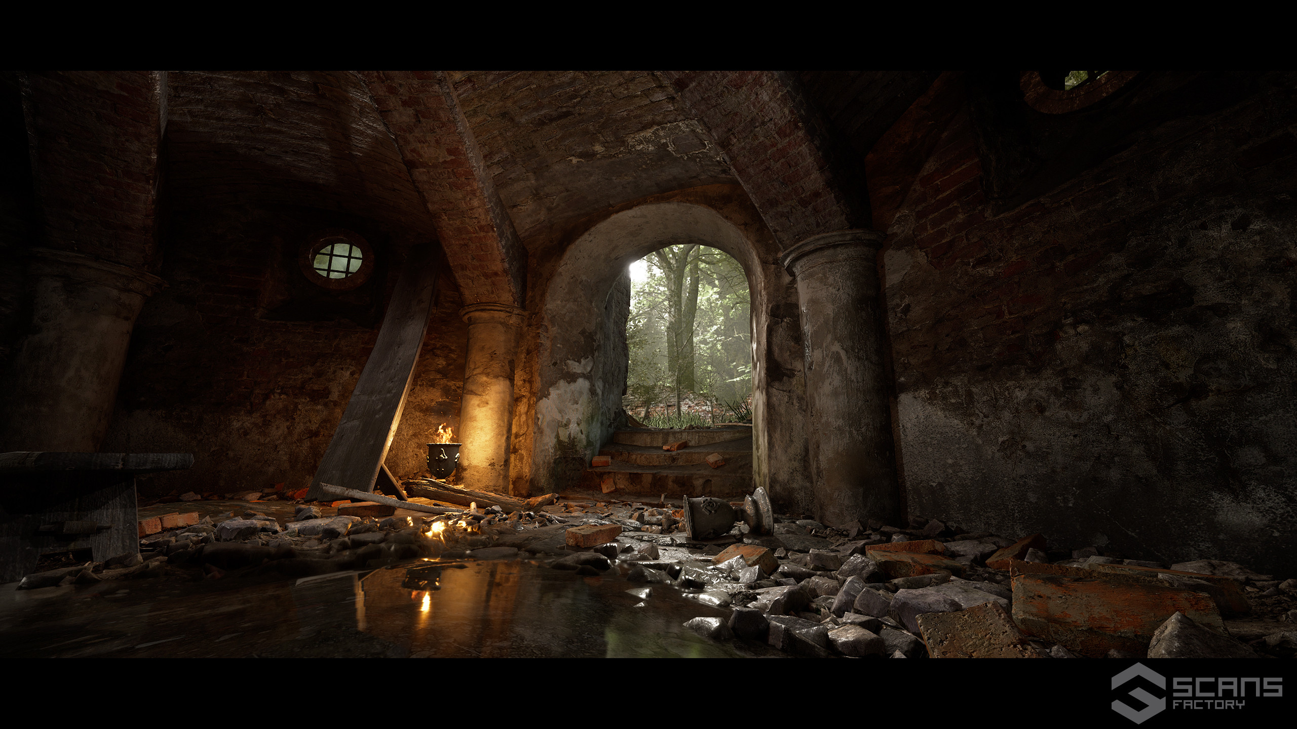 Scans Factory - Ruined Crypt