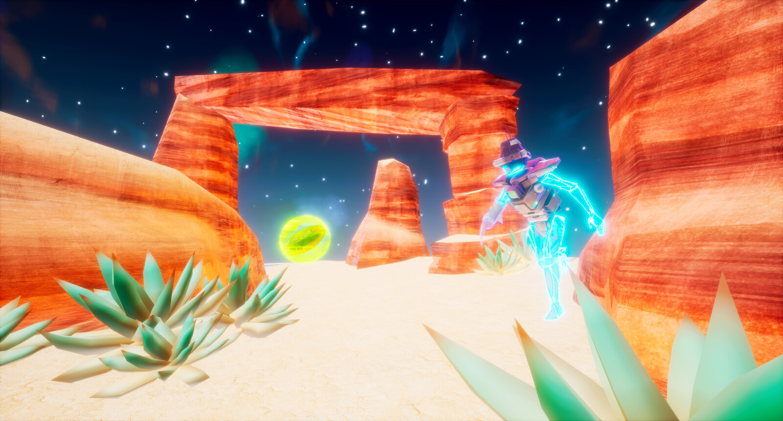 Part of the gameplay loop involves randomly selected mini-arenas, distinguished by their uniquely naturalistic looks and layouts.