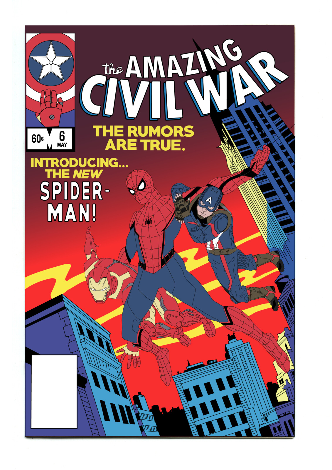 2016 - Spider-Man 252/Captain America: Civil War Mashup. 