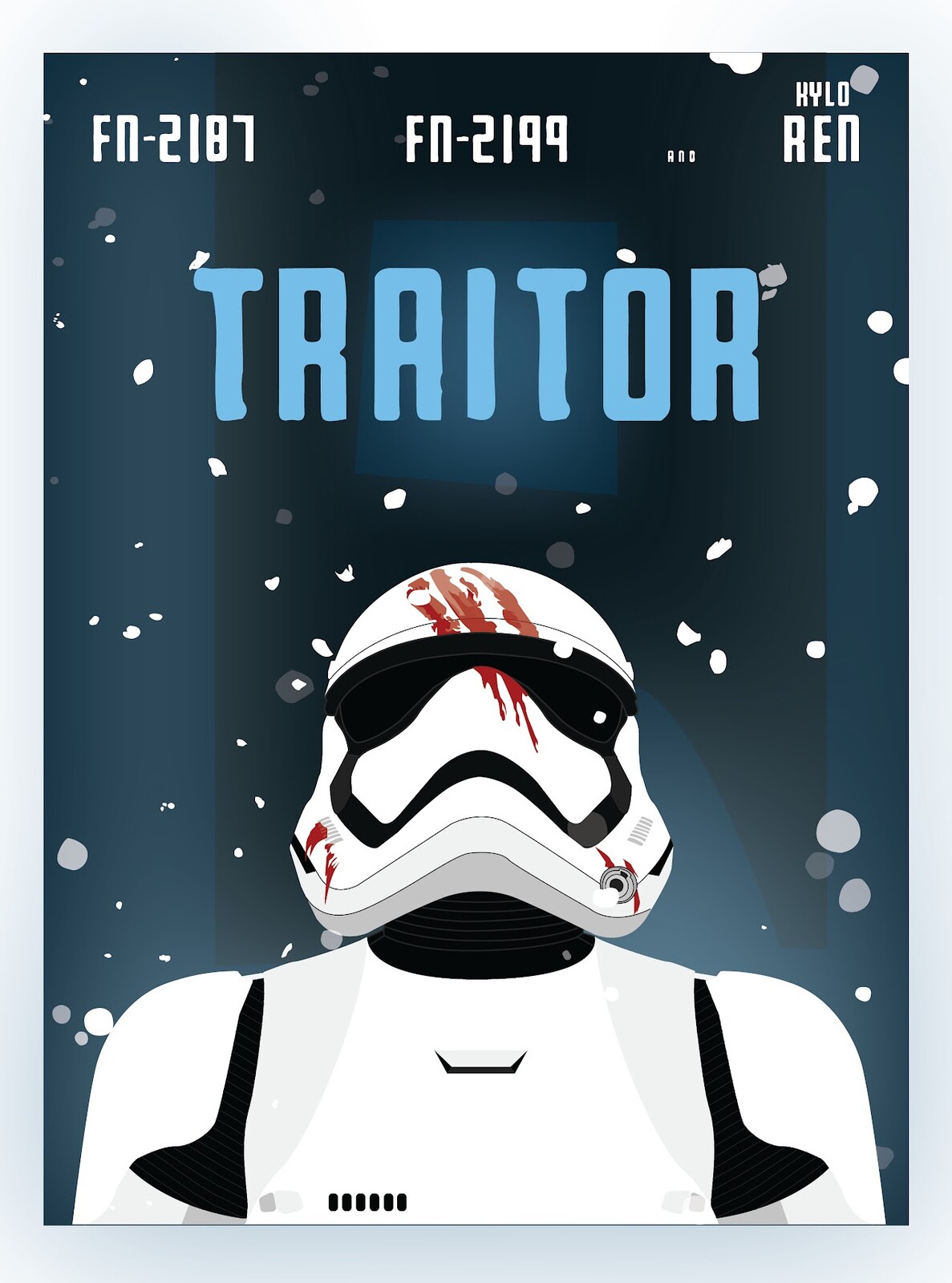 2015 - Star Wars: The Force Awakens Parody Poster of 'Joy'. 2016 RIPTcademy Awards Runner-Up. Because the movie was still in theaters, I had to use some images from the trailer and an action figure as references.
