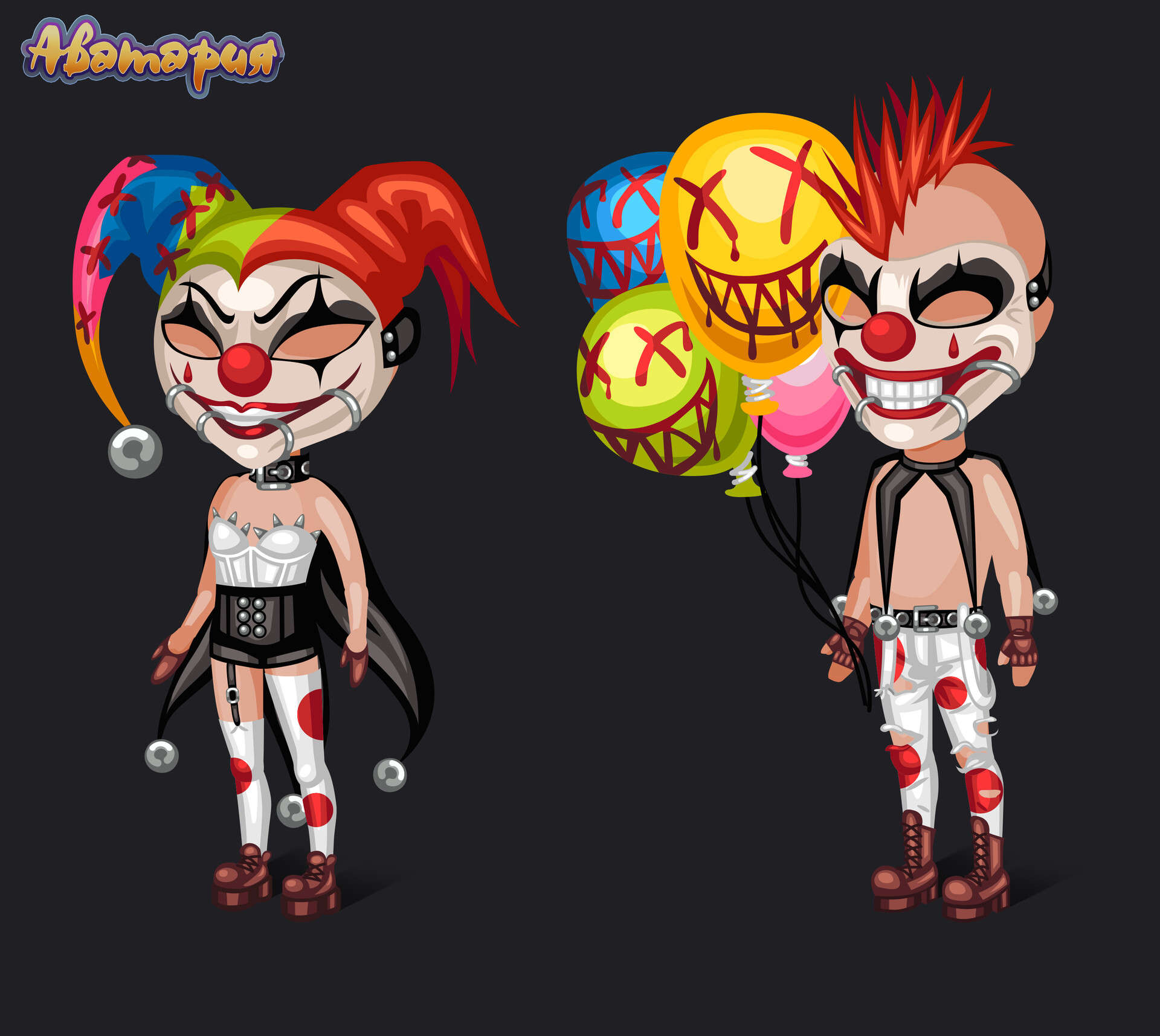 ArtStation - Limited time Halloween clothing collection «Crazy Driver»