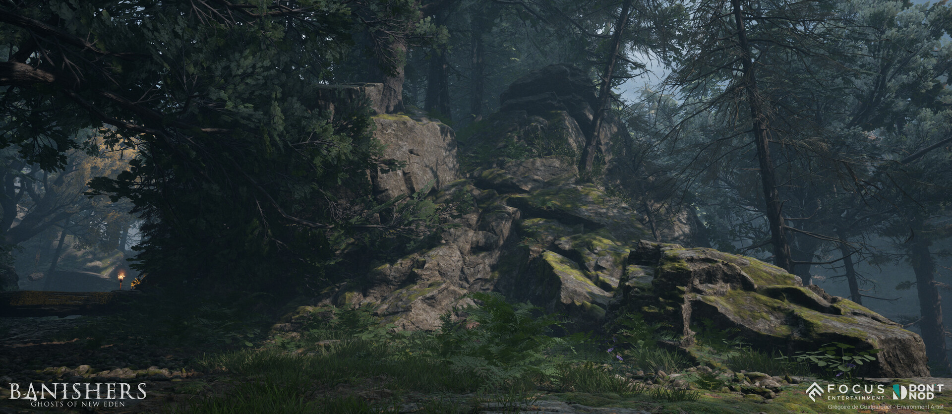 Free Mysterious Forest Manor Image | Download at StockCake