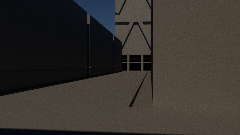 ArtStation - Metal Gear Solid Environment Block out
