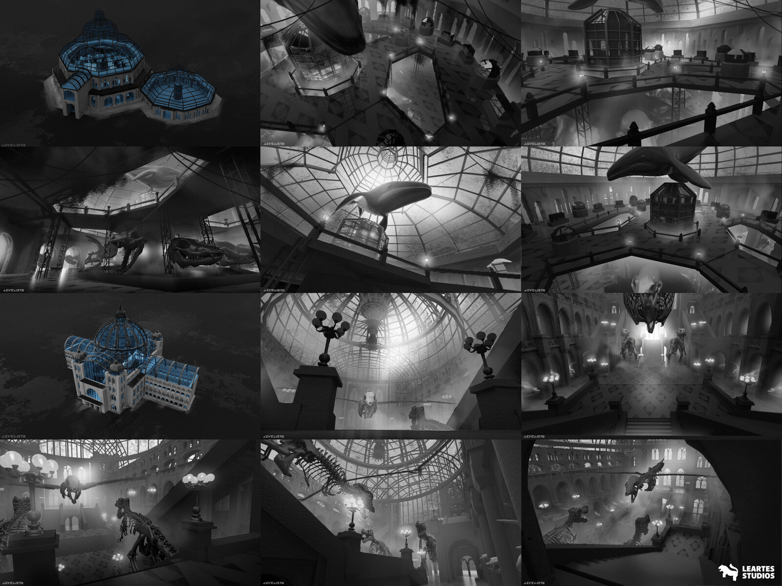 architecture exteriro + interior sketches