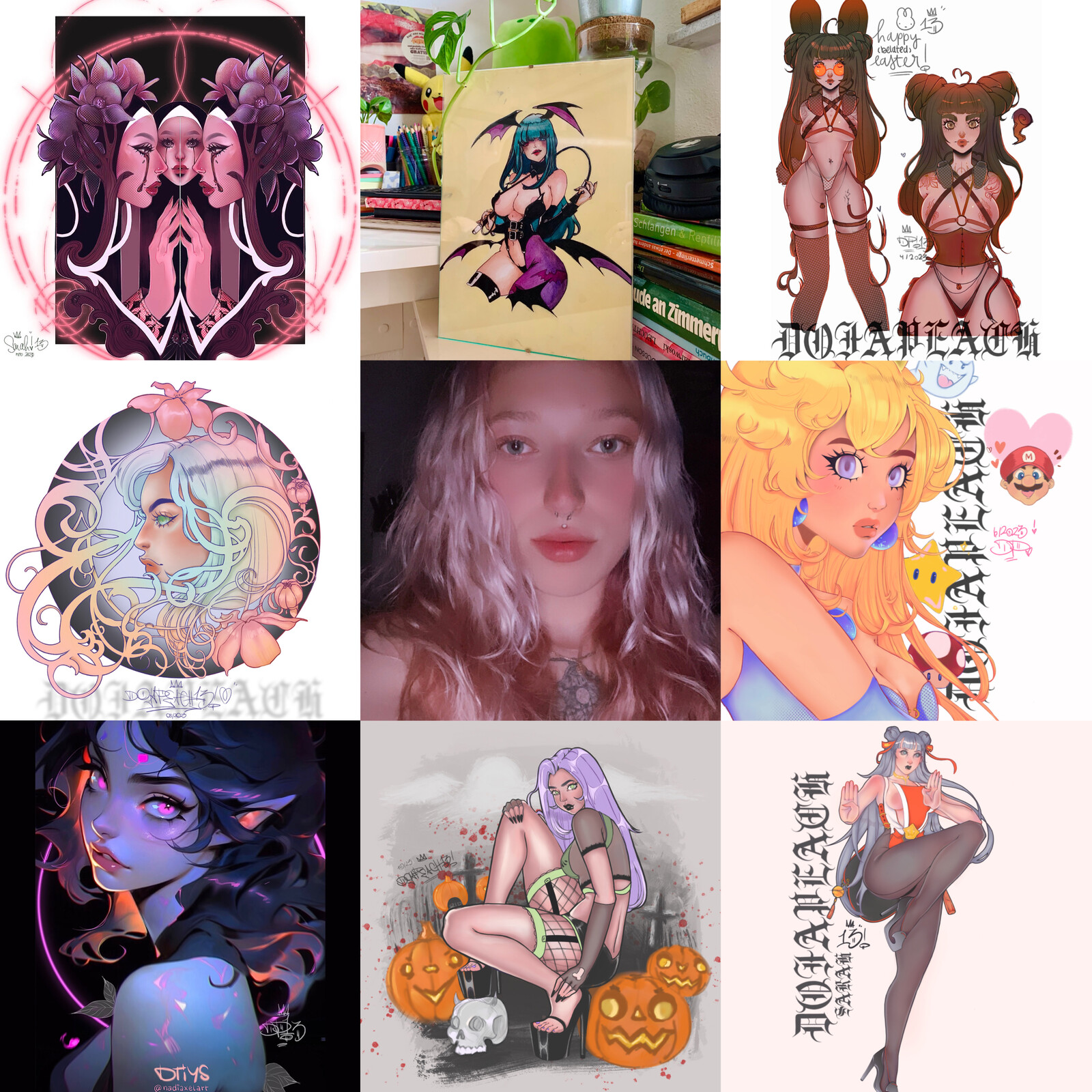 INSTAGRAM
Artist: @dojaxpeach